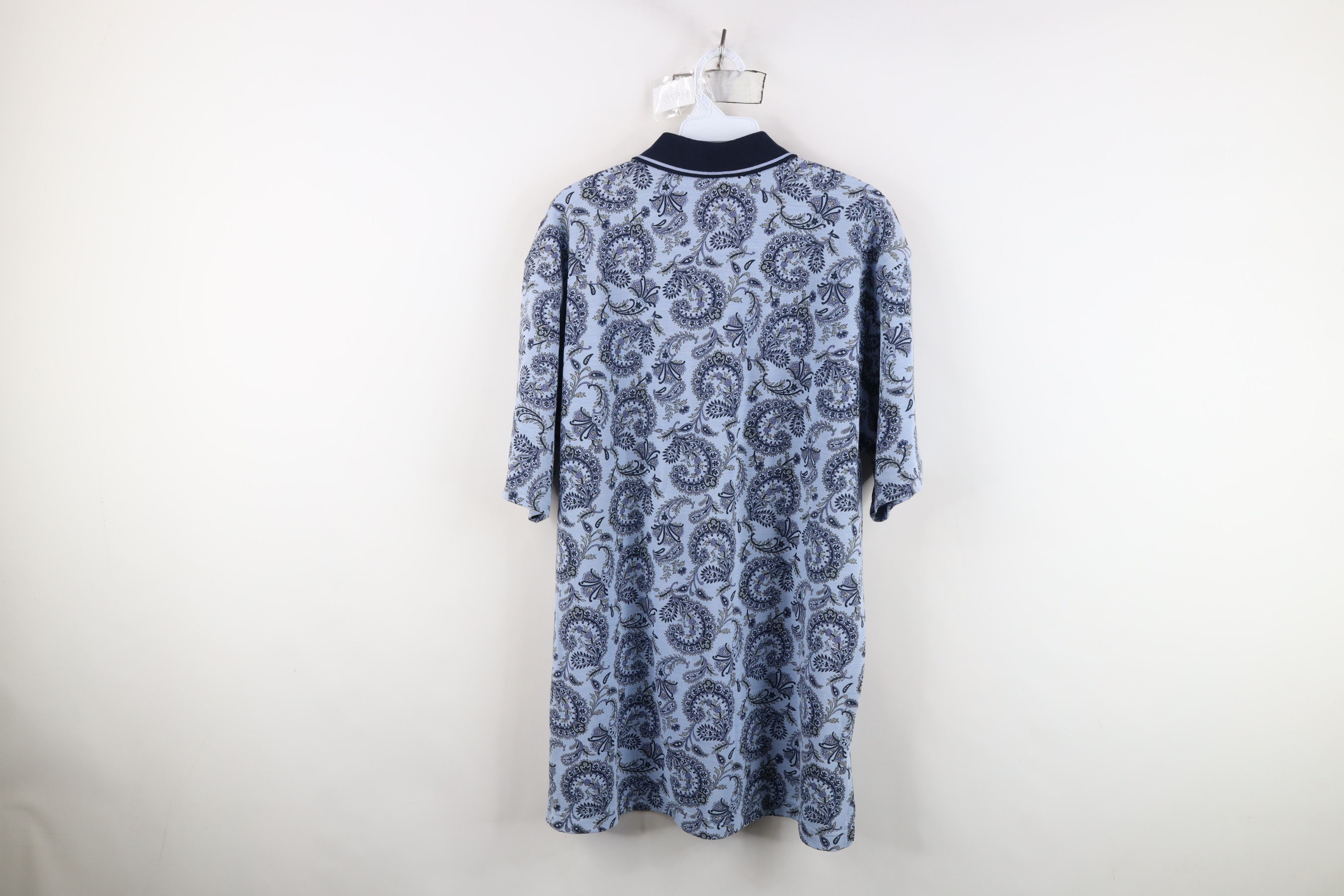 Vintage Deadstock Vintage 90s Y2K Streetwear Floral Golf Polo Shirt Size US M / EU 48-50 / 2 - 10 Thumbnail