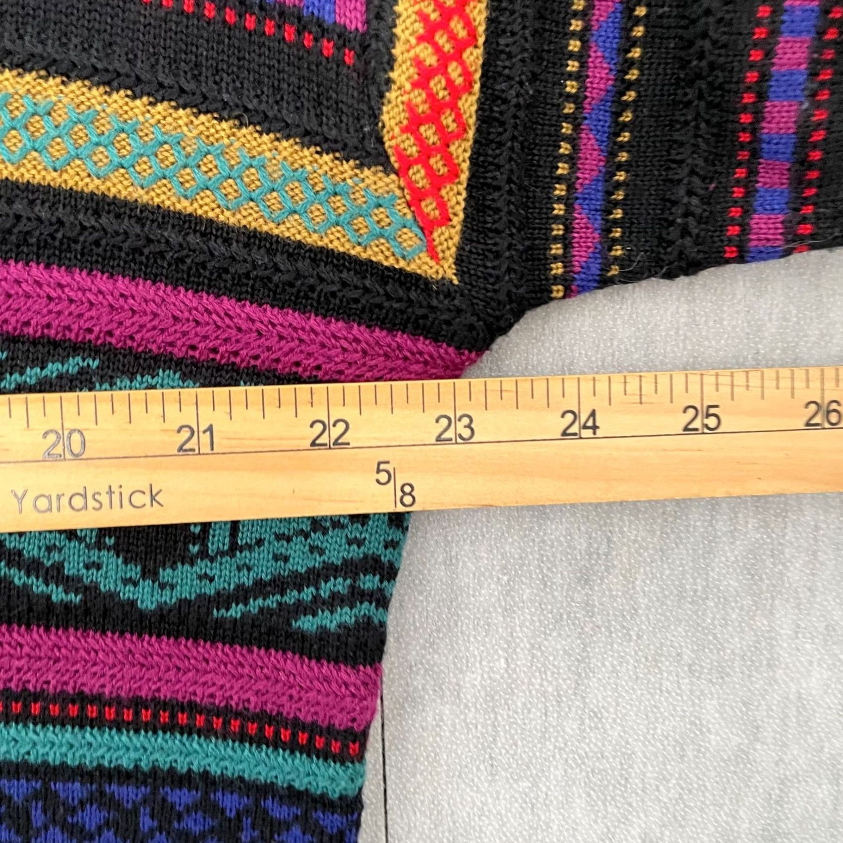 Vintage VINTAGE Meister Sweater Adult Large Wool Blend Geometric Apres Ski Gaper Men 80s Size US L / EU 52-54 / 3 - 6 Thumbnail