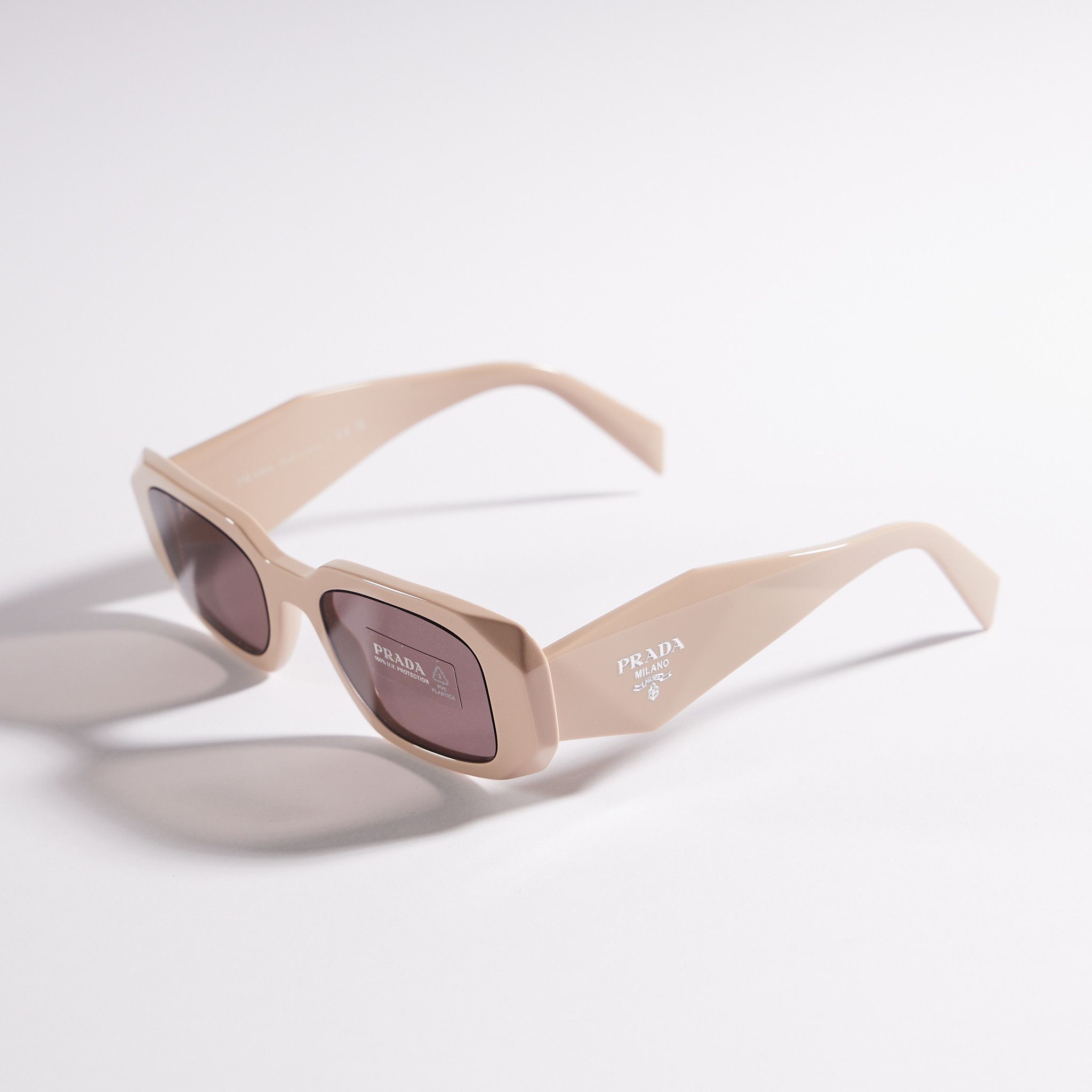 Prada PRADA SYMBOLE GLASSES PURPLE BROWN Size ONE SIZE - 1 Thumbnail