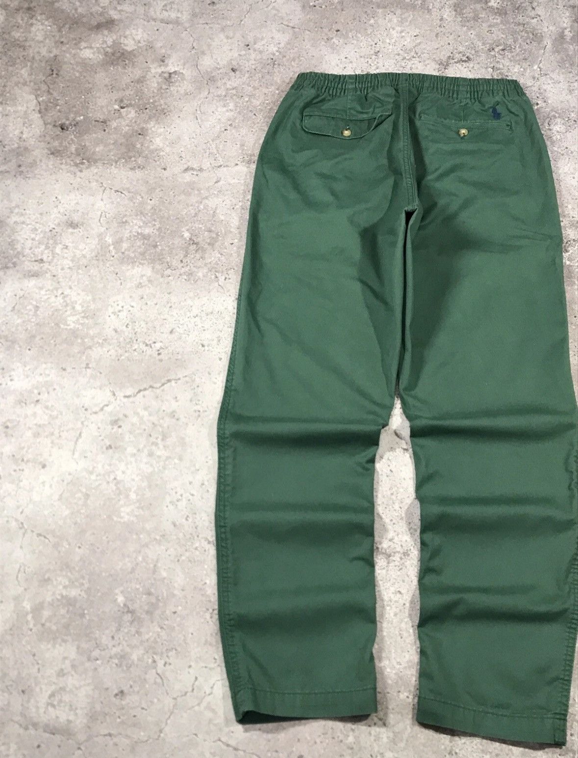Polo Ralph Lauren Vintage Pants Polo Ralph Lauren Embroiled Logo Green S Size US 30 / EU 46 - 2 Thumbnail