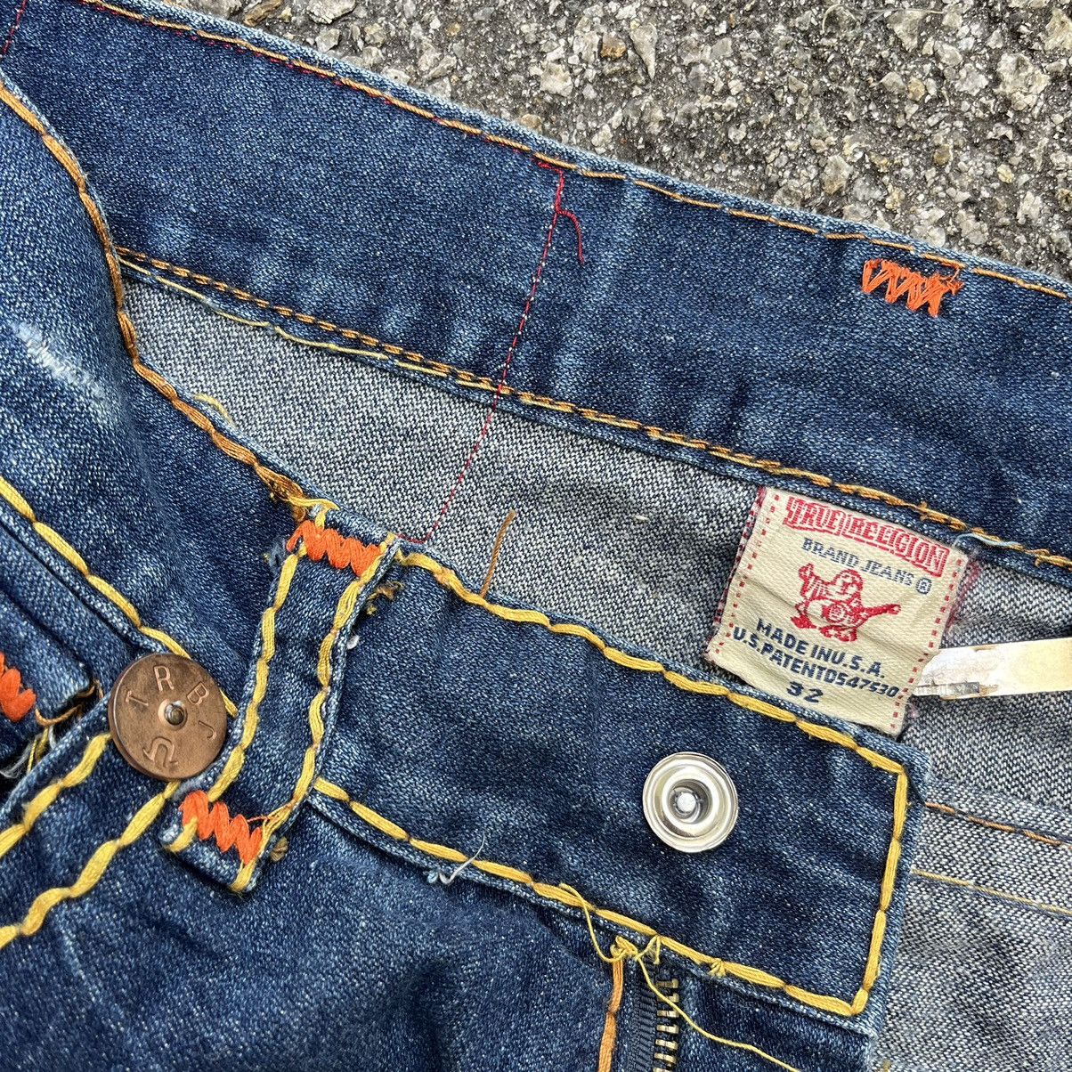 True Religion True Religion Billy Super T Jeans Big Stitch Low Rise Denim Size US 32 / EU 48 - 9 Thumbnail