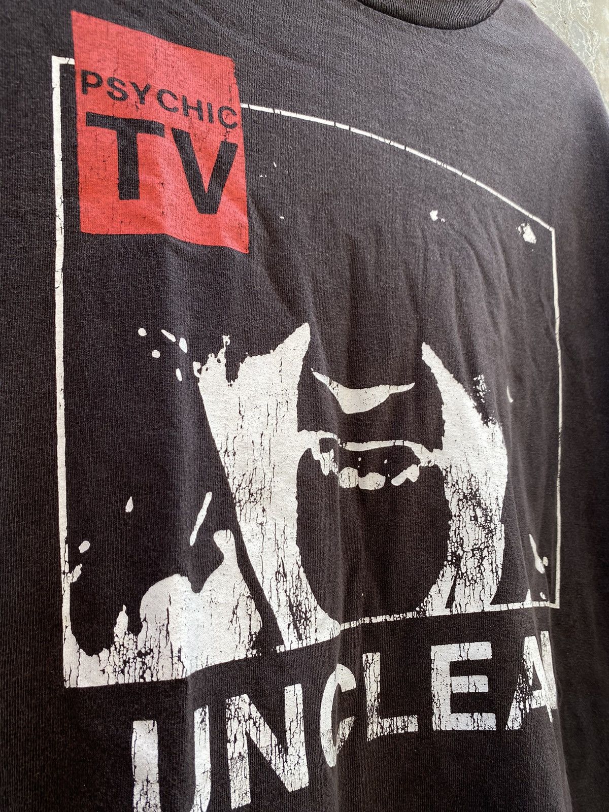 Band Tees Vintage Psychic Tv 'Unclean' Rare Tee Size US XL / EU 56 / 4 - 3 Thumbnail