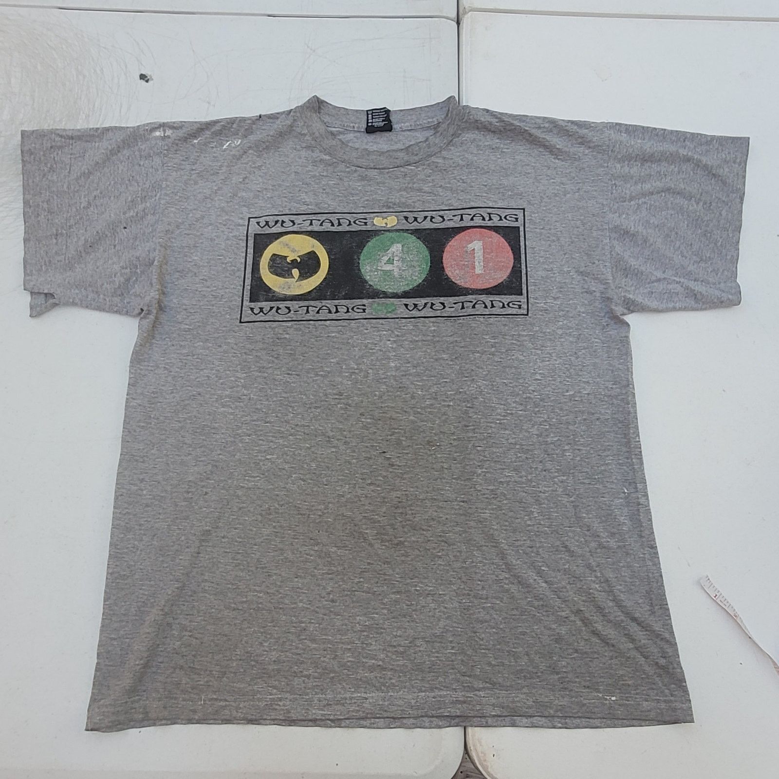 Vintage × Wu-Tang Clan Vtg Wu Tang 1997 Subway Shirt Size US XL / EU 56 / 4 - 9 Thumbnail