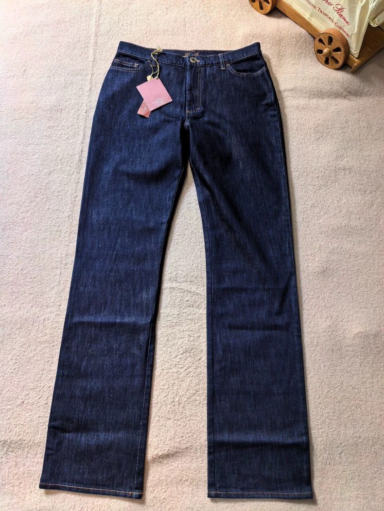 Loro Piana Loro Piana Women's Cotton Cashmere Jeans Size 28" / US 6 / IT 42 - 1 Thumbnail