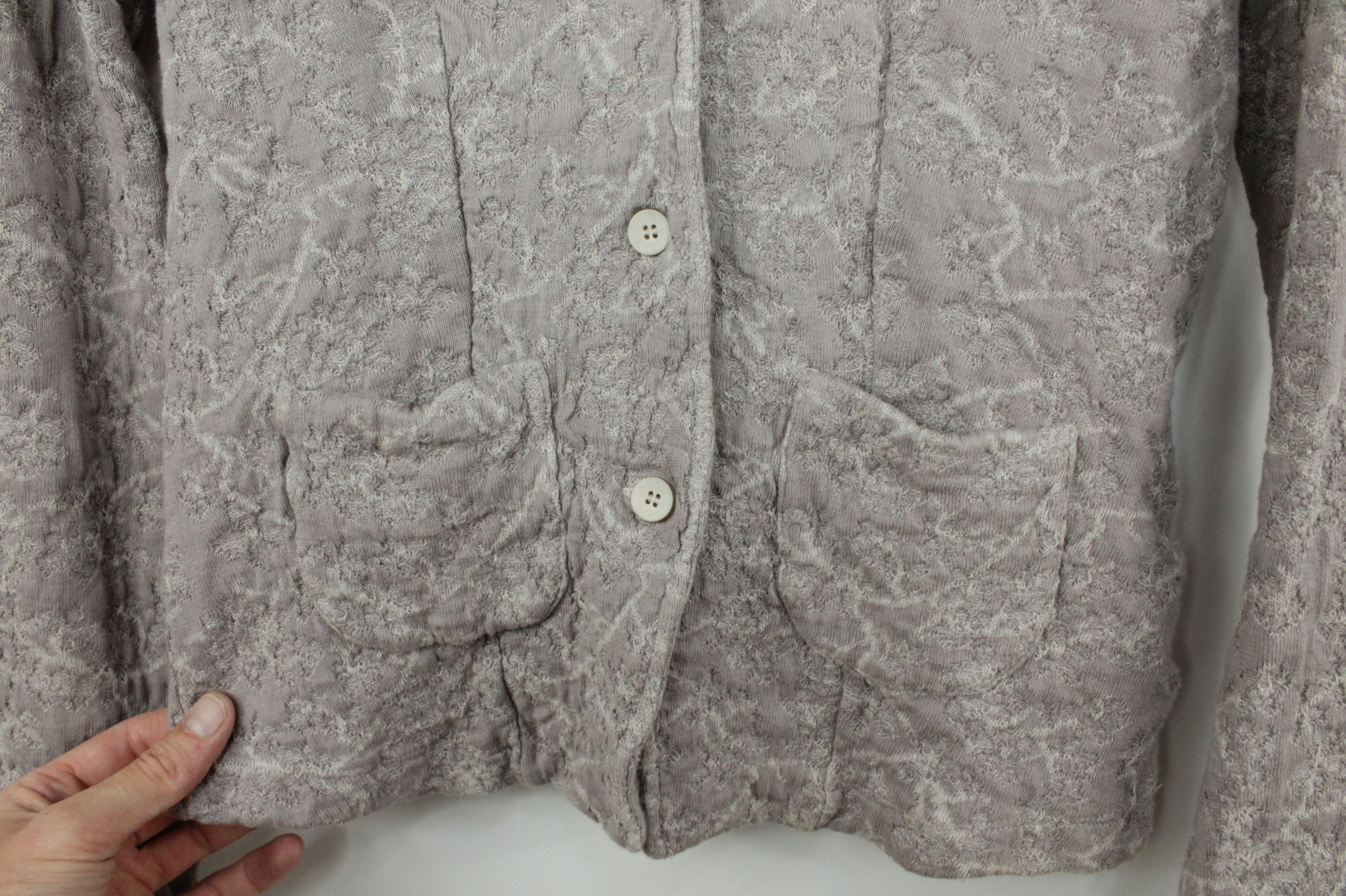 Designer × Transit Transit Par Such Cotton/Linen Blend Soft Knit Blazer Jacket Size S / US 4 / IT 40 - 5 Thumbnail