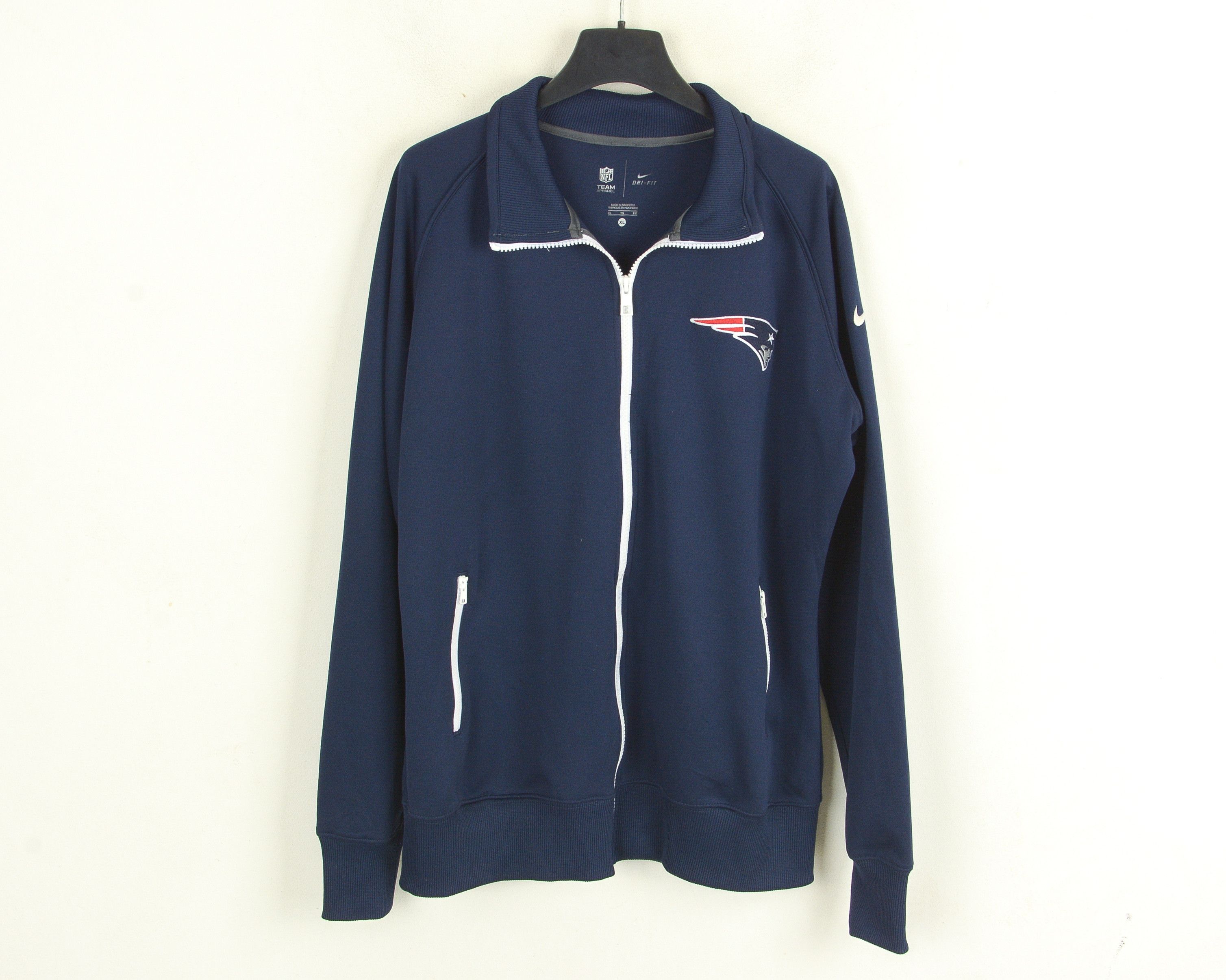 Nike New England Patriots Womens XL Football Tracksuit Sweatshirt Size XL / US 12-14 / IT 48-50 - 1 Thumbnail