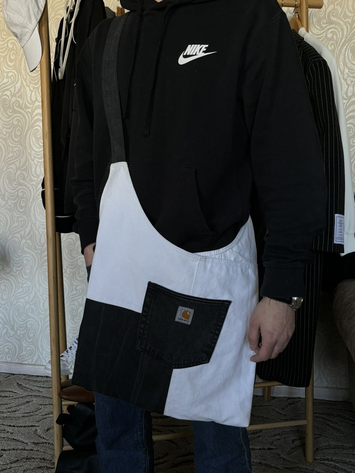 Carhartt Carhartt bag 2 in 1 reworked shoulder tote bag Size ONE SIZE - 2 Thumbnail