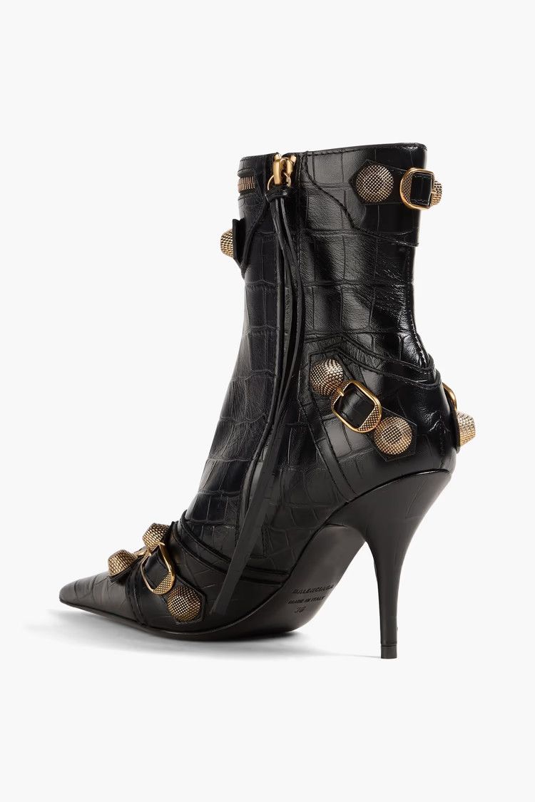 Balenciaga o1y0625 Ankle Boots in Black Size US 7.5 / IT 37.5 - 4 Thumbnail