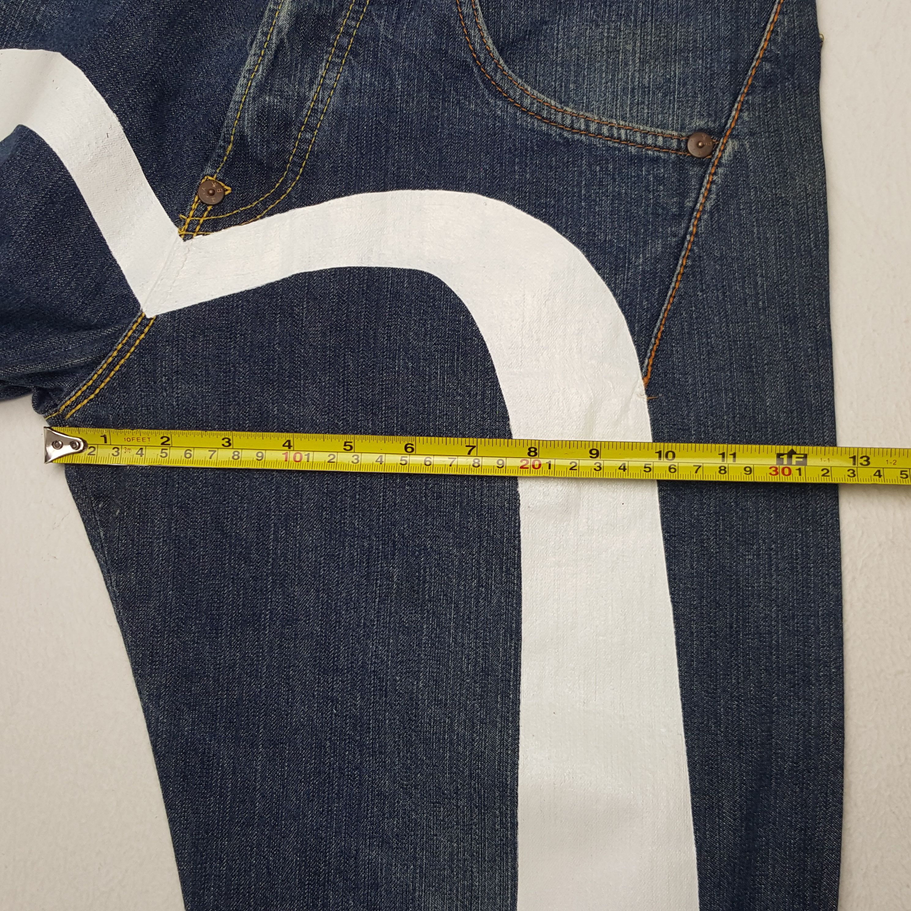 Evisu Vintage Evisu Paris Custom Daicock Denim Jeans Size US 30 / EU 46 - 9 Thumbnail