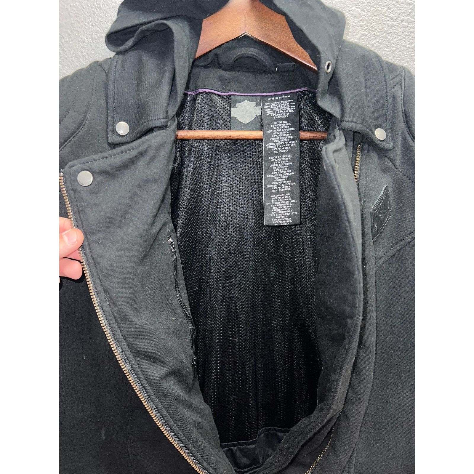 Harley Davidson Women Harley Davidson Jacket Black Label Reinforced Coat M Size M / US 6-8 / IT 42-44 - 10 Thumbnail