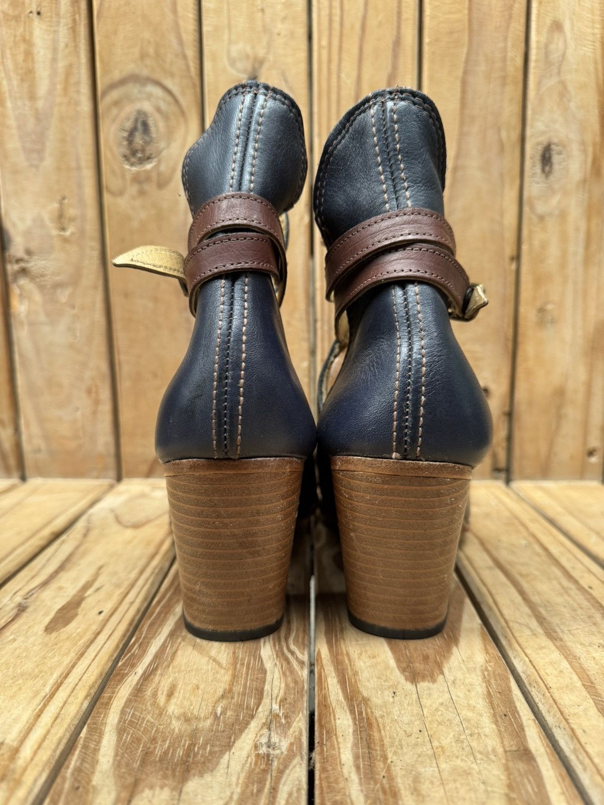 R.M. Williams R.M Williams blue strappy women’s leather boots USA 9 uk 6 Size US 9 / IT 39 - 9 Thumbnail