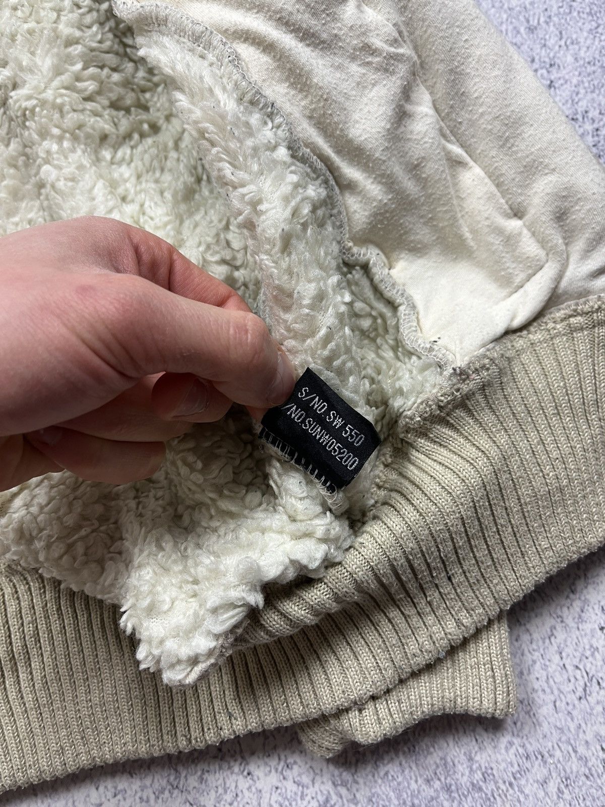 Schott × Vintage Vintage 90s Schott Fleece Zip Hoodie Sherpa Jacket Size US L / EU 52-54 / 3 - 13 Thumbnail
