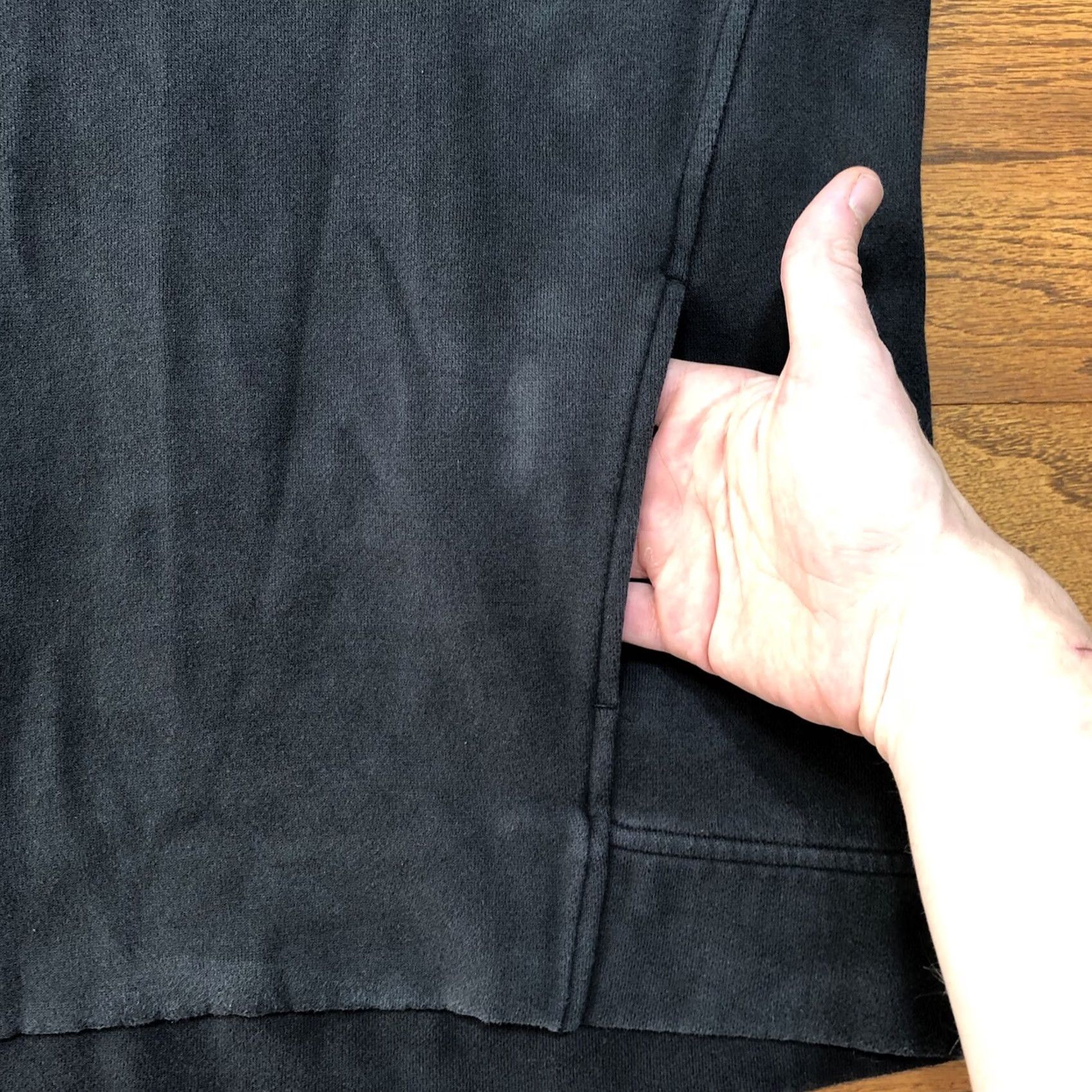 Lululemon Lululemon Black Pullover Anorak Pocket Hoodie Sweatshirt N60416 Womens Size 2 Sports Logo Size XS / US 0-2 / IT 36-38 - 5 Thumbnail