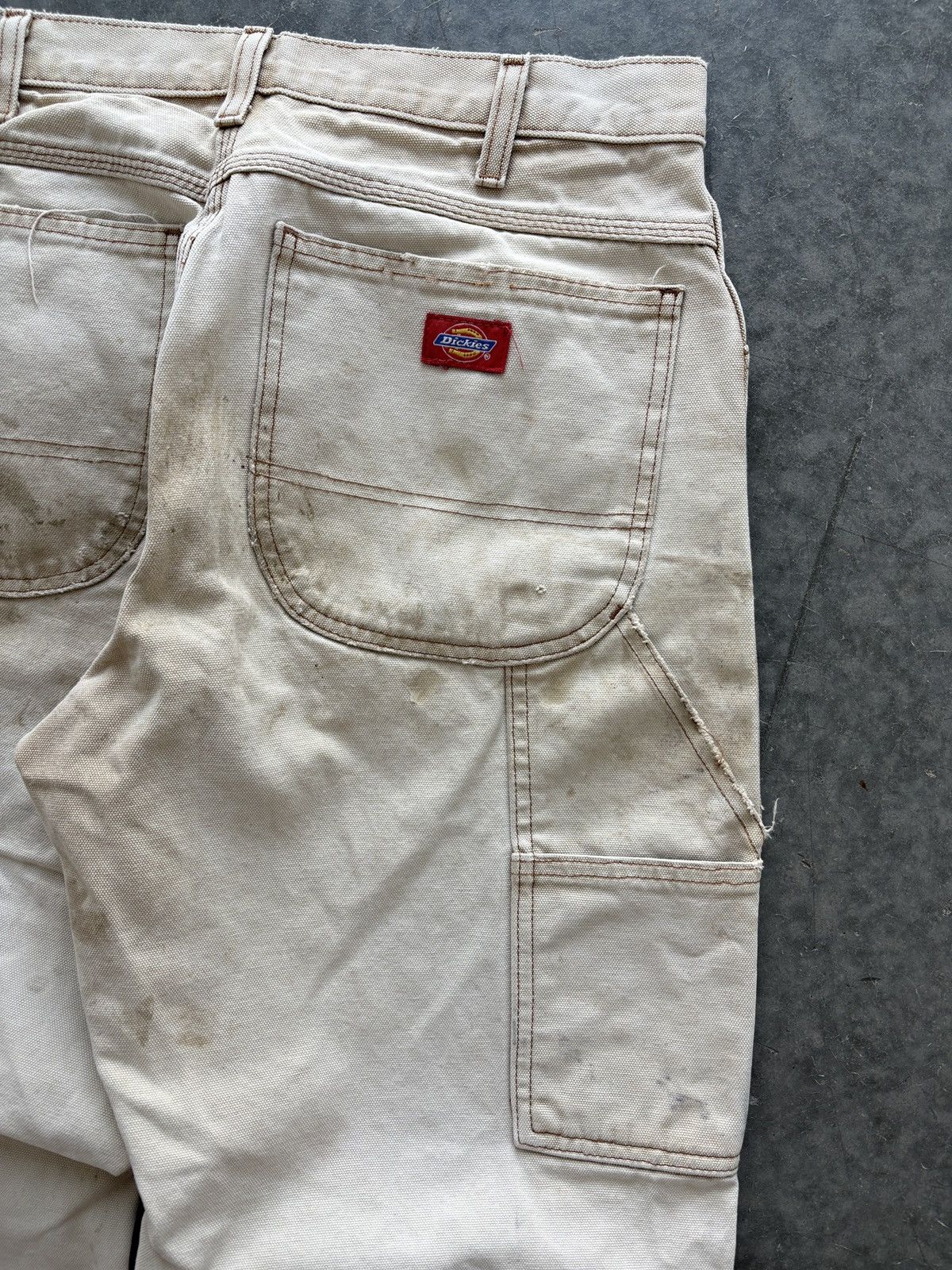 Dickies Thrashed and Faded Vintage Dickies Carpenter Pants 32x32 Size US 32 / EU 48 - 8 Thumbnail