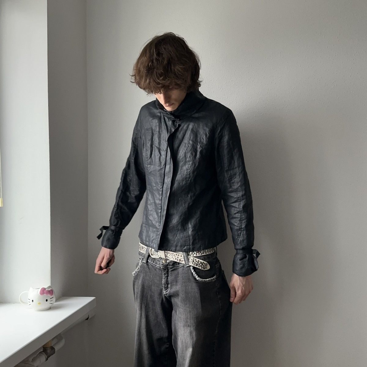 Sarah Pacini Gothic Sarah Pacini Avantgarde Jacket Rick Owens Style Size L / US 10 / IT 46 - 4 Thumbnail