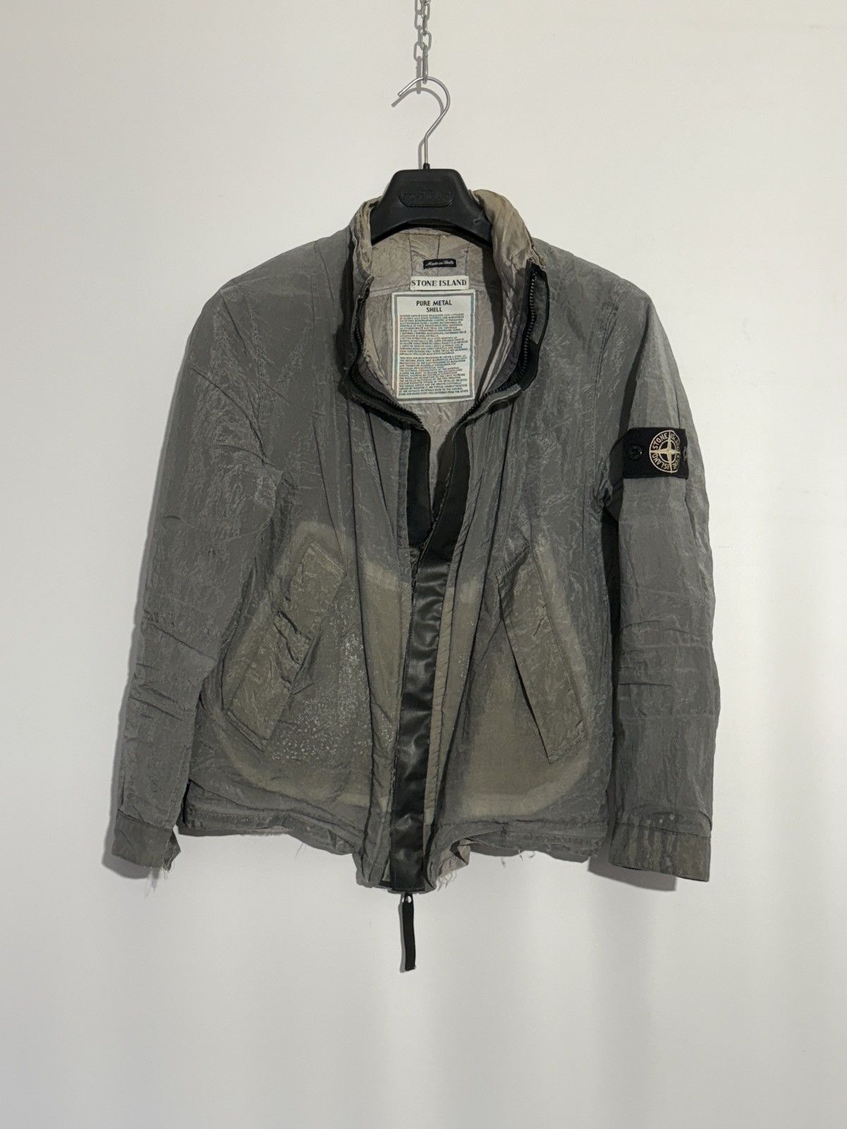 Pure Metal Shell nylon metal 2000 Stone Island jacket - Main Image