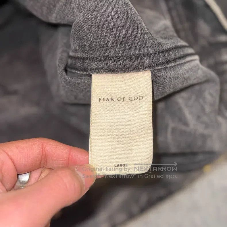 Fear of God Fear of God Black water corrugated jacket Size US L / EU 52-54 / 3 - 6 Thumbnail
