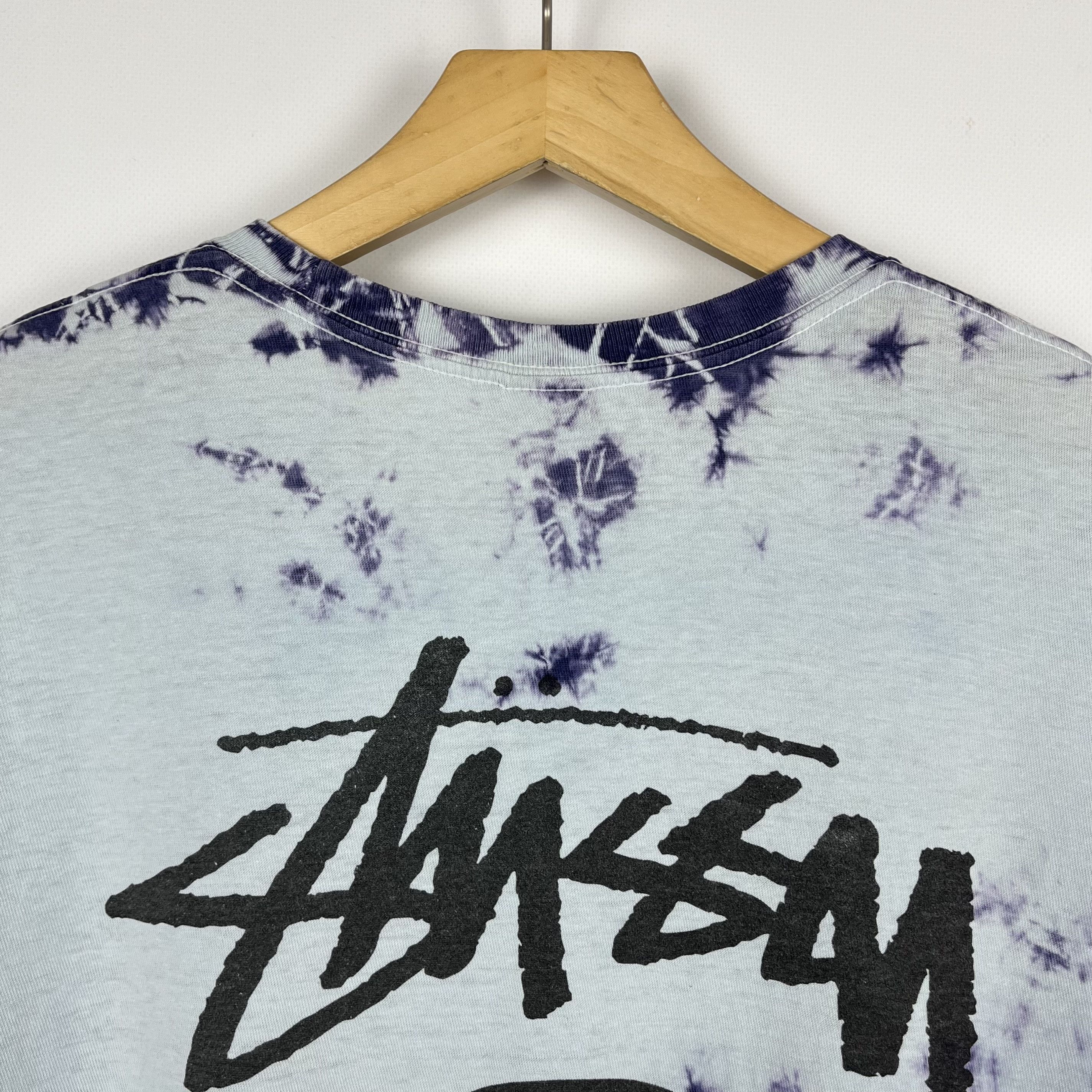 Stussy Vintage Stussy 8 Ball Big Logo Tie-Dye T Shirt 2000’s Size US L / EU 52-54 / 3 - 8 Thumbnail