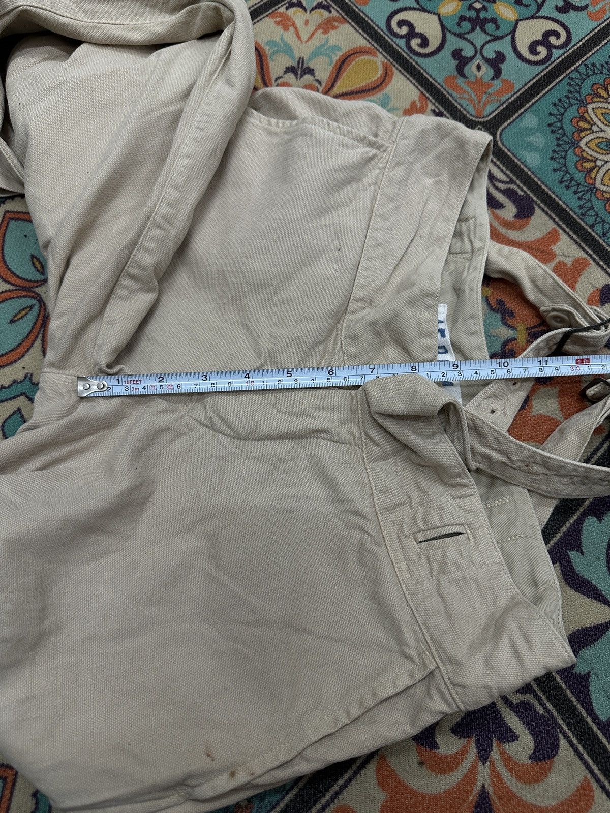 45rpm 45rpm Japan Heavy Cotton Unique Suspender Style Trousers Size US 30 / EU 46 - 16 Thumbnail