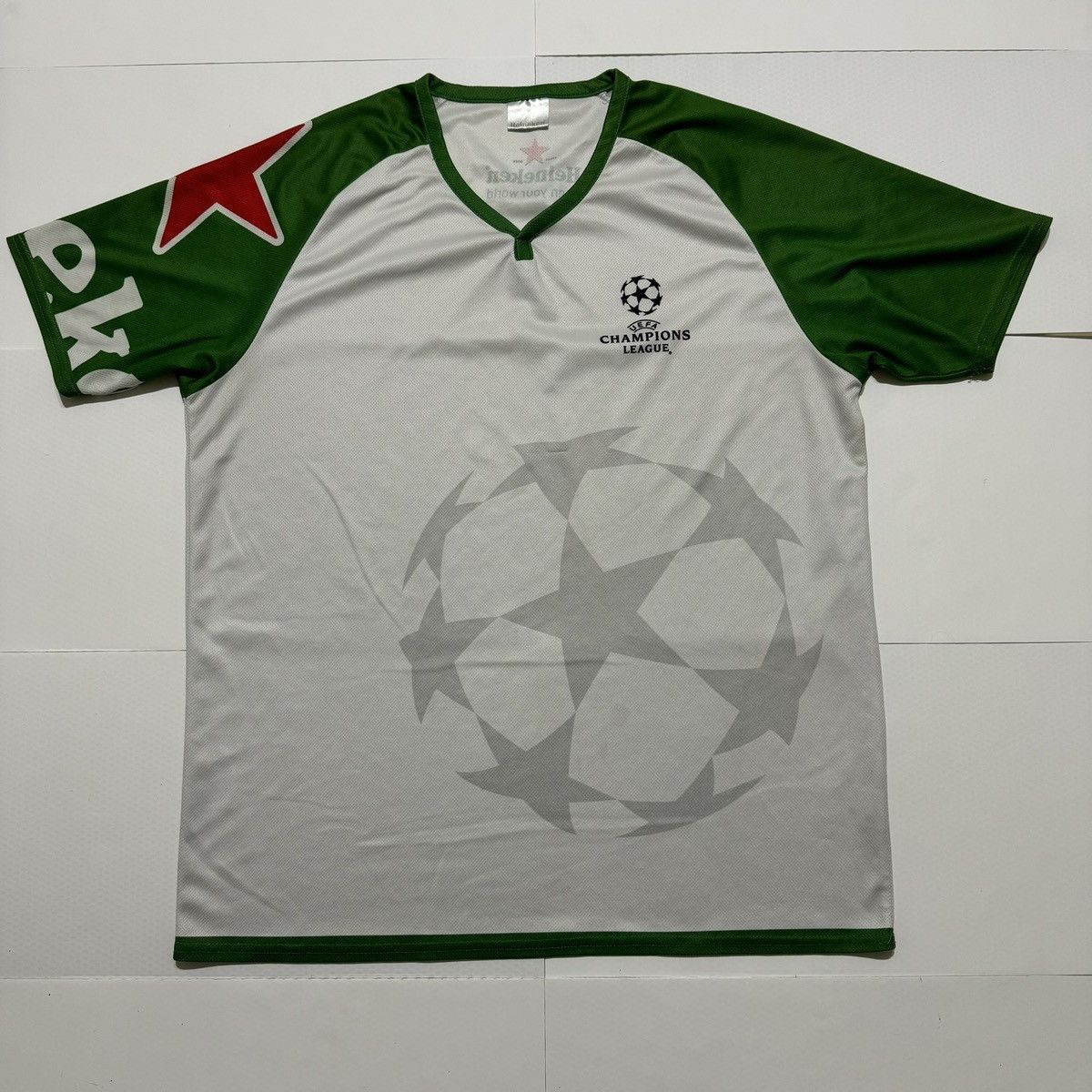 Heineken Champions League Heineken Men’s UEFA Football Jersey Soccer Size US L / EU 52-54 / 3 - 1 Thumbnail