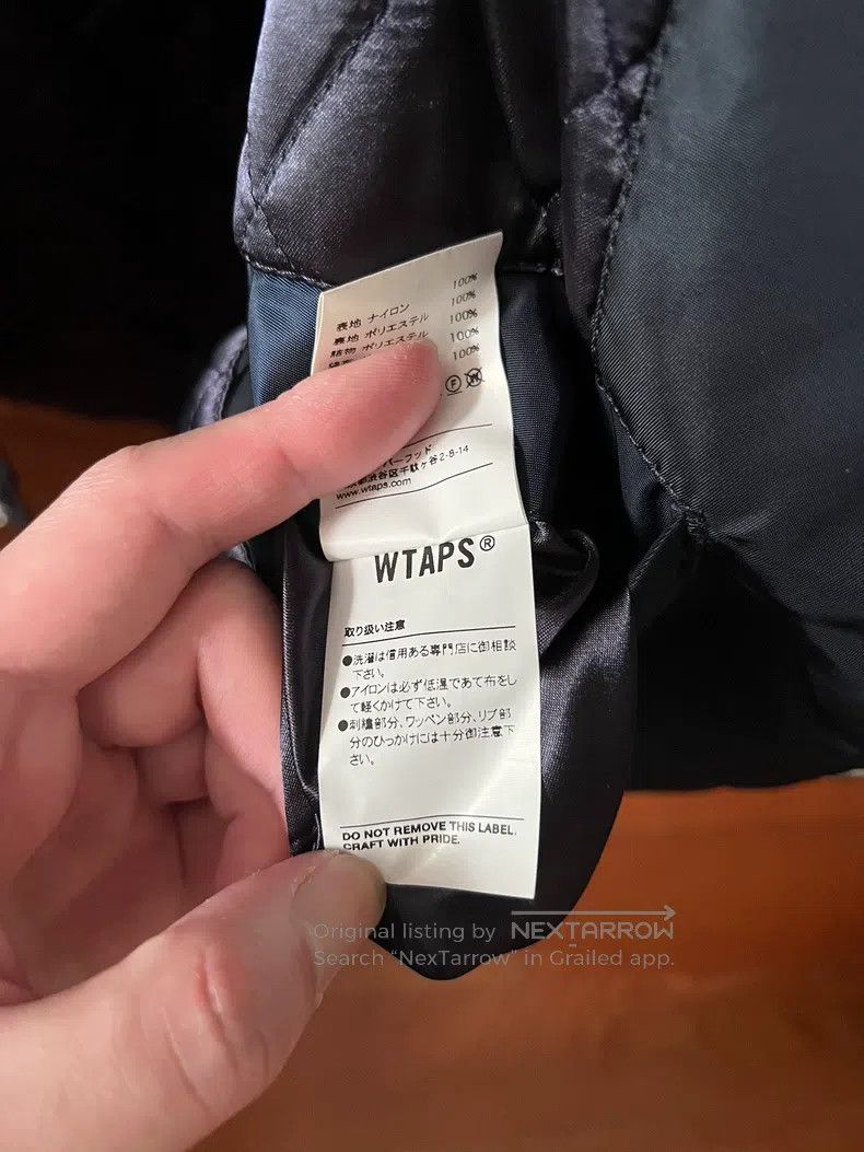 Wtaps Wtaps Embroidered padded baseball jacket Size US L / EU 52-54 / 3 - 8 Thumbnail