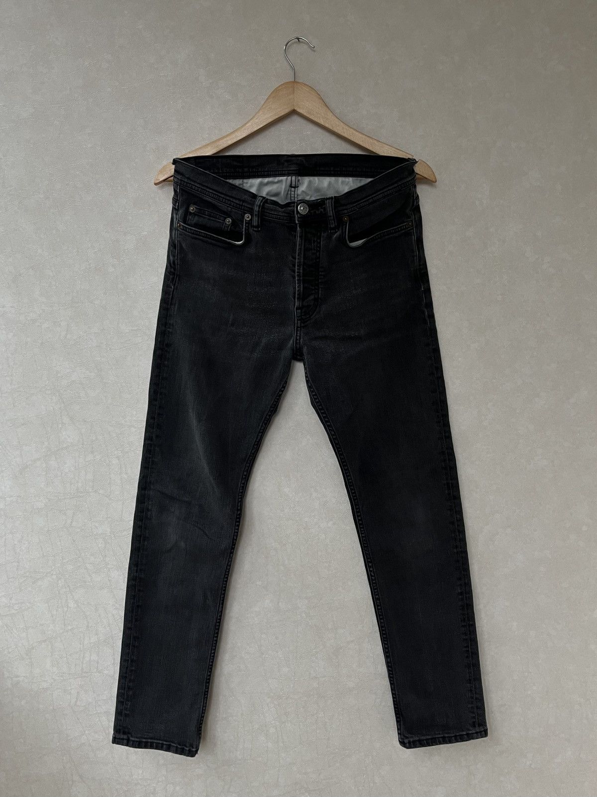 Acne Studios Acne Studios River Used Black Men's Jeans Size US 30 / EU 46 - 1 Thumbnail