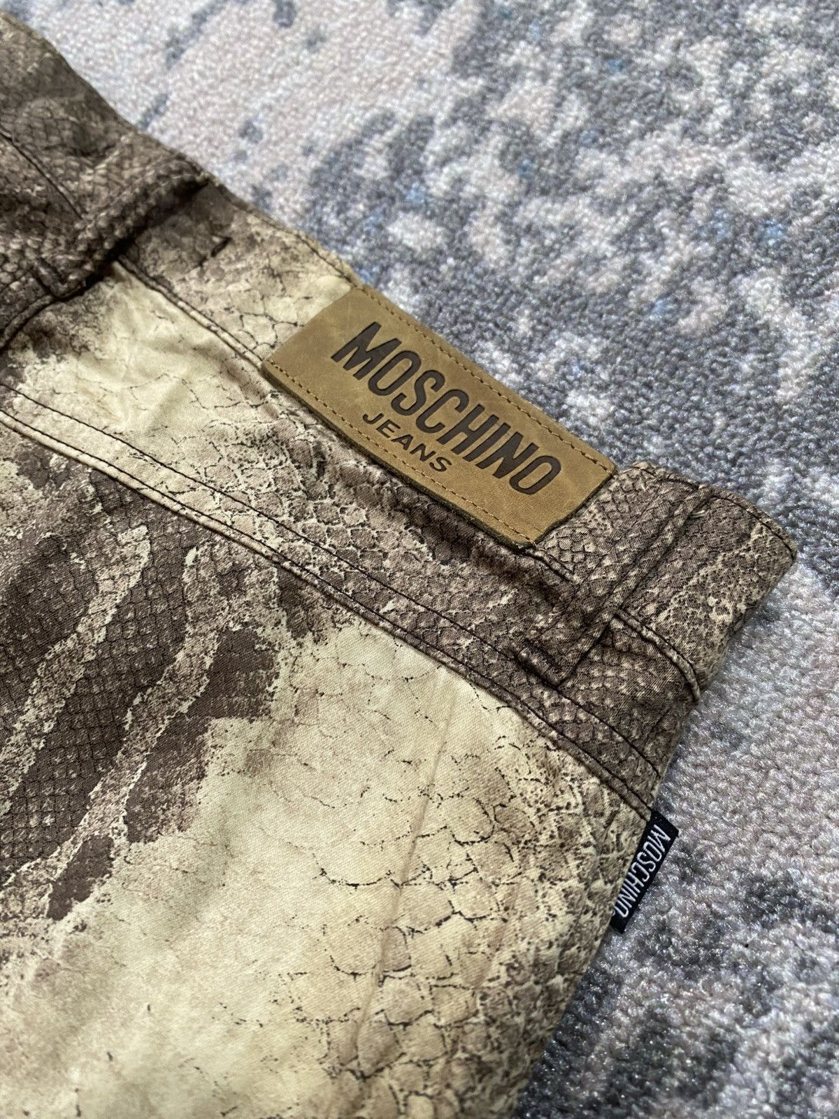 Moschino Moschino bot cut snake skin Size US 28 / EU 44 - 6 Thumbnail