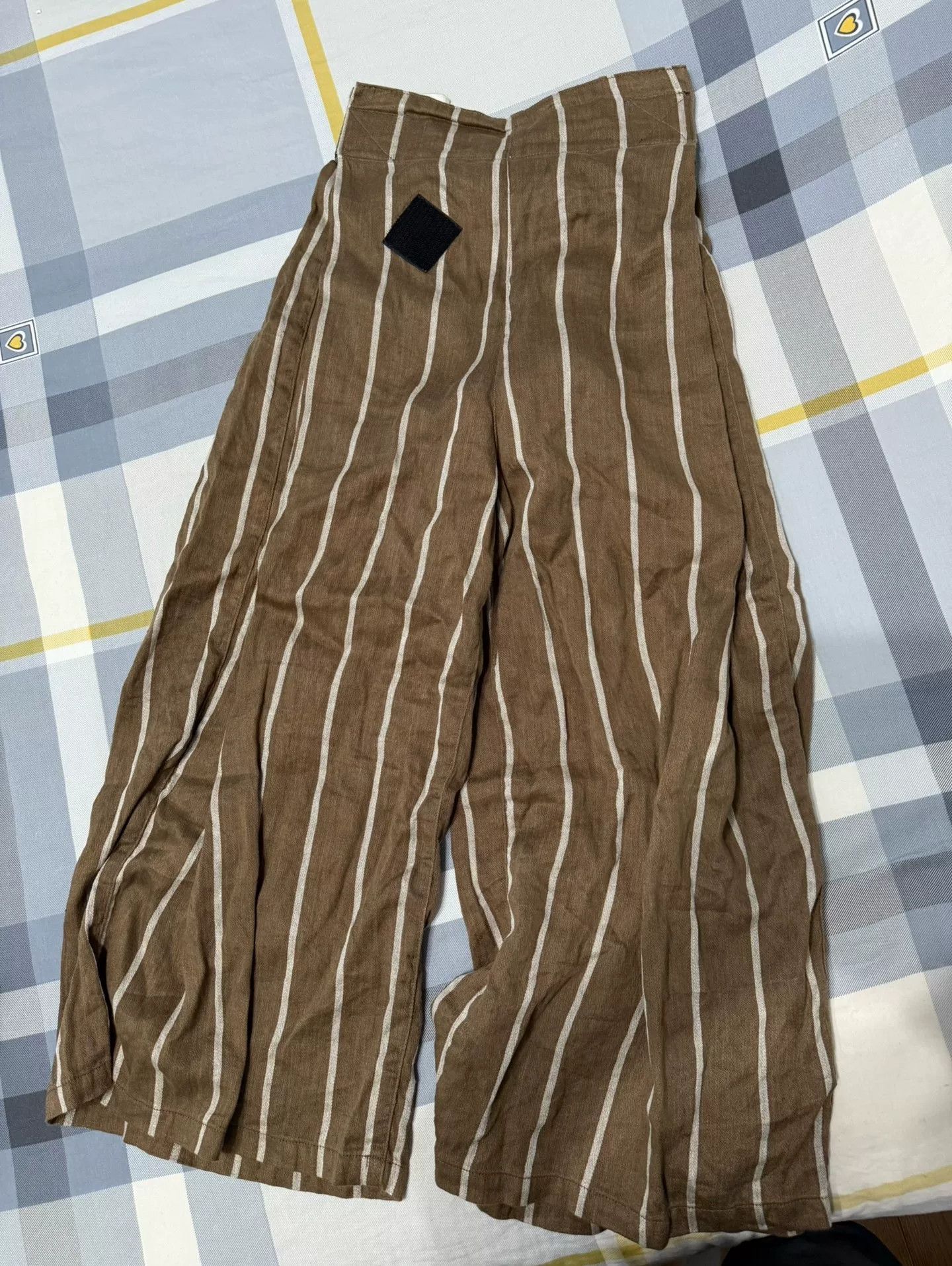Kapital Kountry Kapital Striped Wide-Leg Cotton Trousers Size 30" / US 8 / IT 44 - 1 Thumbnail