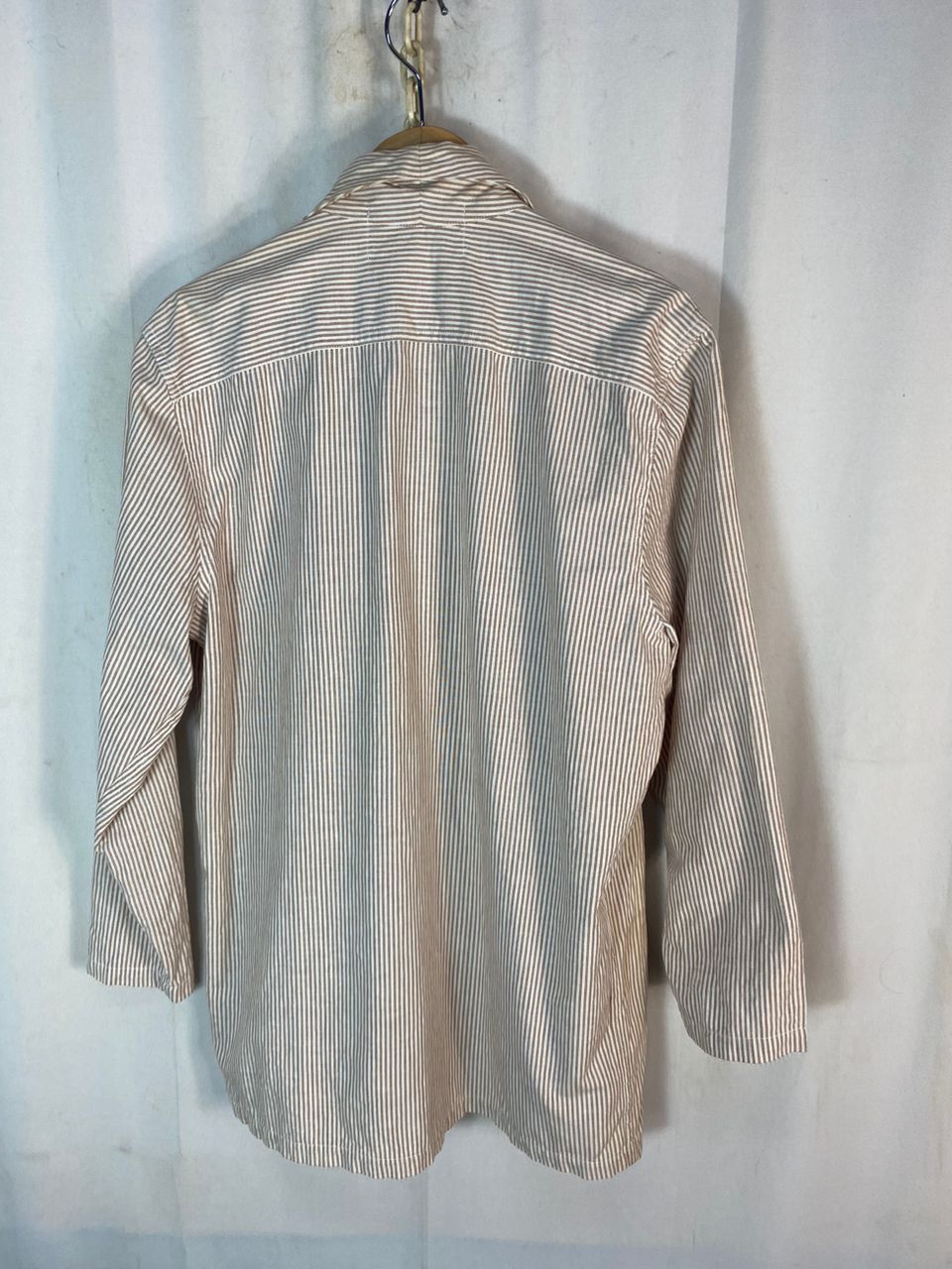 Designer Unisex🔥Norma kamali stripe cardigan jacket Size US L / EU 52-54 / 3 - 11 Thumbnail
