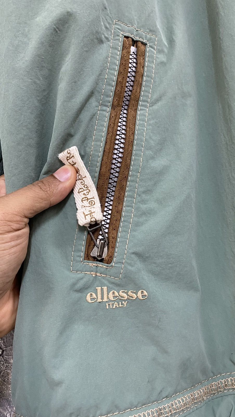 Ellesse × Goldwin Vintage Ellesse Half Zipper Hoodie Jacket Size US M / EU 48-50 / 2 - 3 Thumbnail