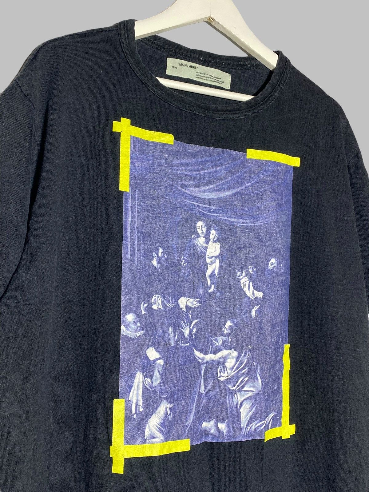 Off-White Off White Caravaggio Graphic Print Authentic T-shirt Size US L / EU 52-54 / 3 - 6 Thumbnail