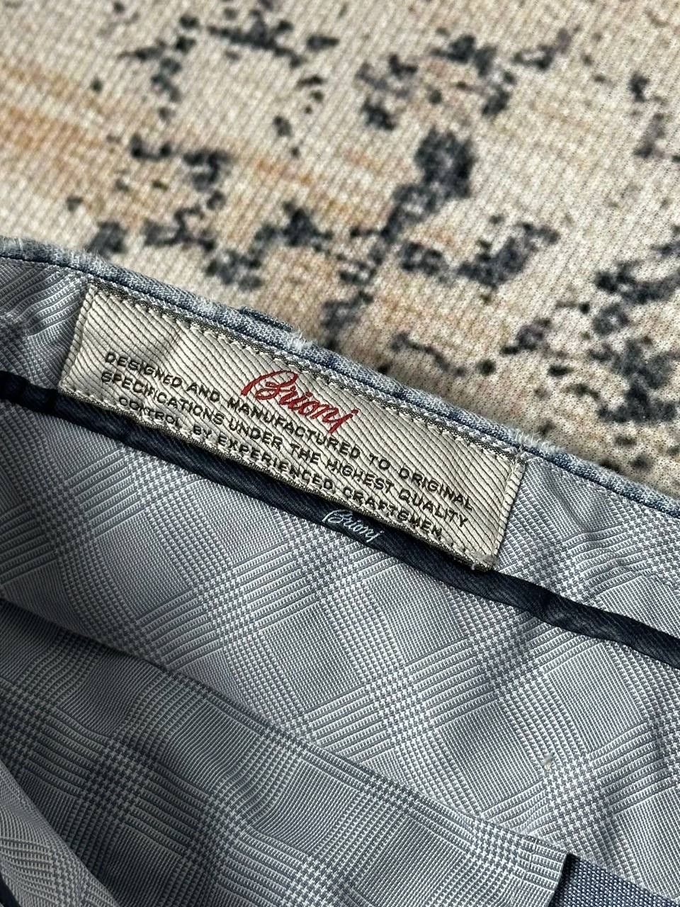 Brioni Brioni Luxury Blue Wide Cotton Casual Denim Pants Size US 38 / EU 54 - 8 Thumbnail
