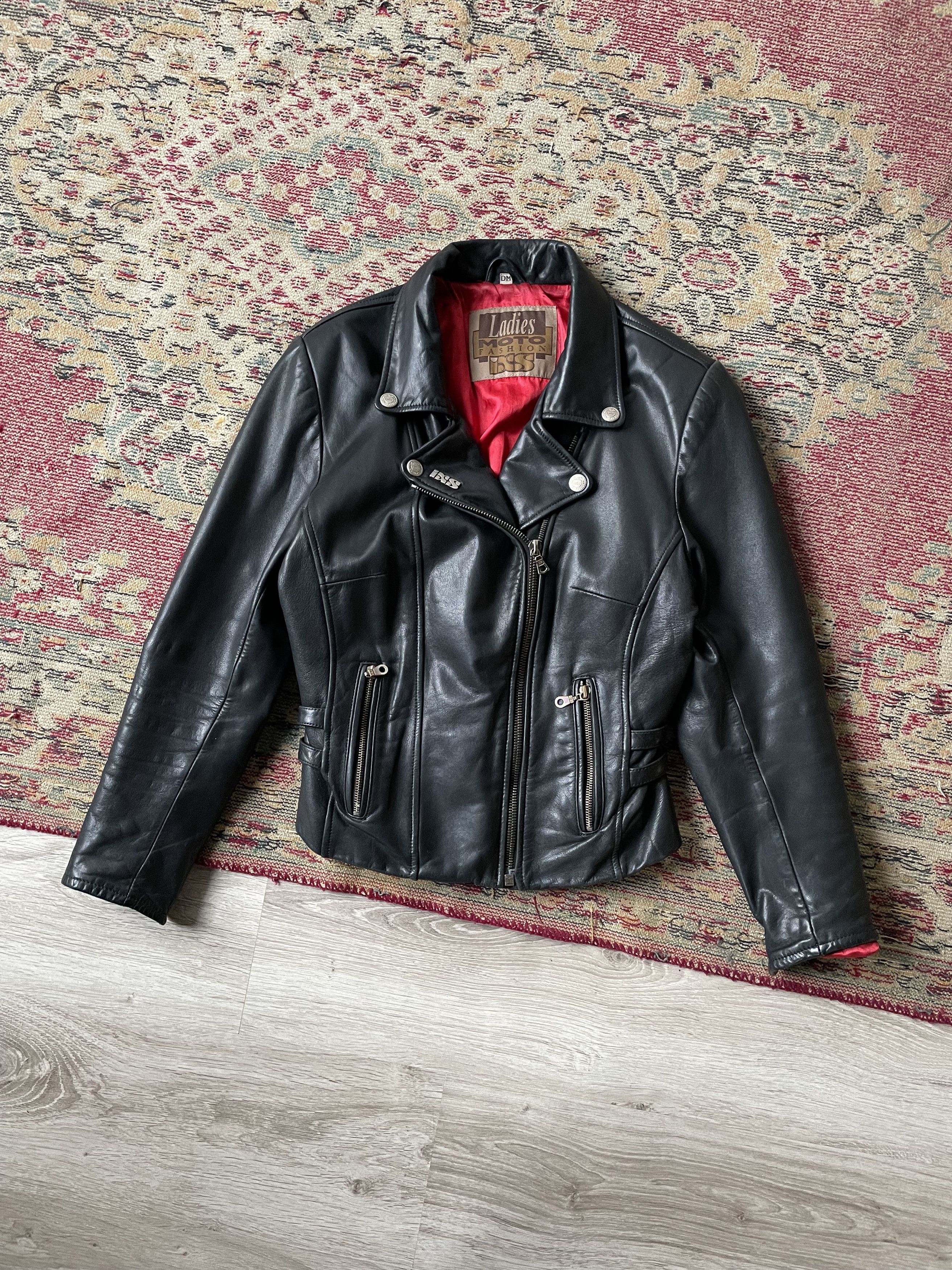 IXS Vintage Moto Leather Biker Jacket 5942AC