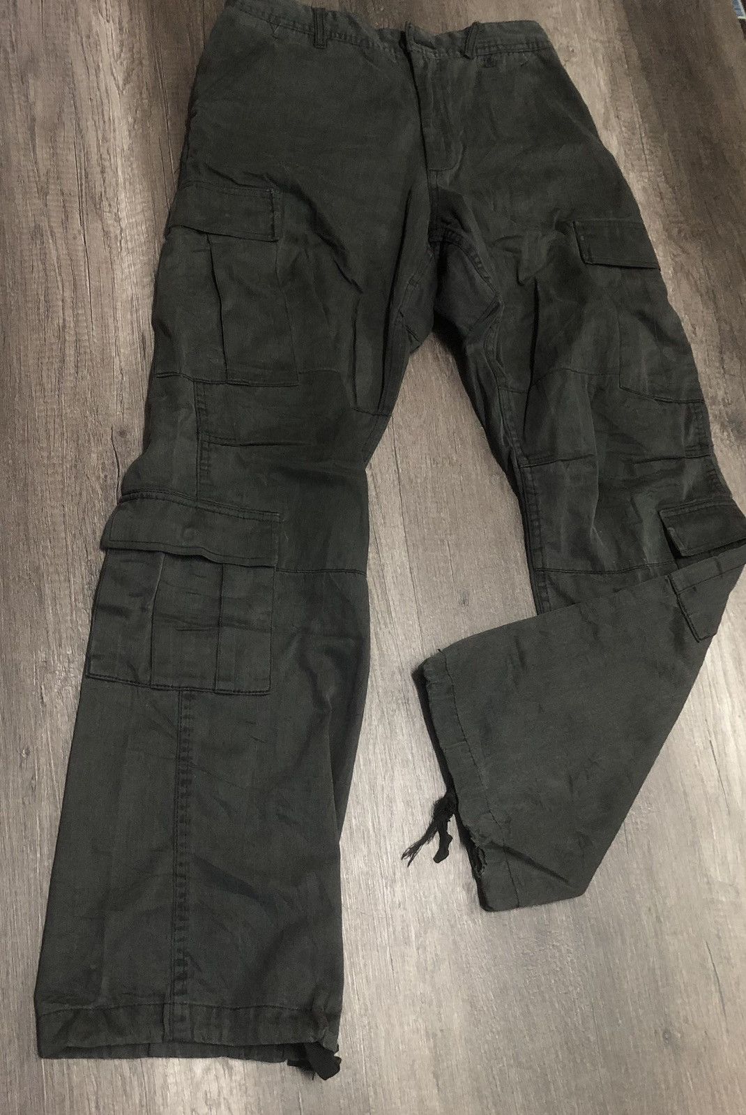 Vintage Vintage Cargo Multi Pocket Military Pants Us Army Style Size US 30 / EU 46 - 3 Thumbnail