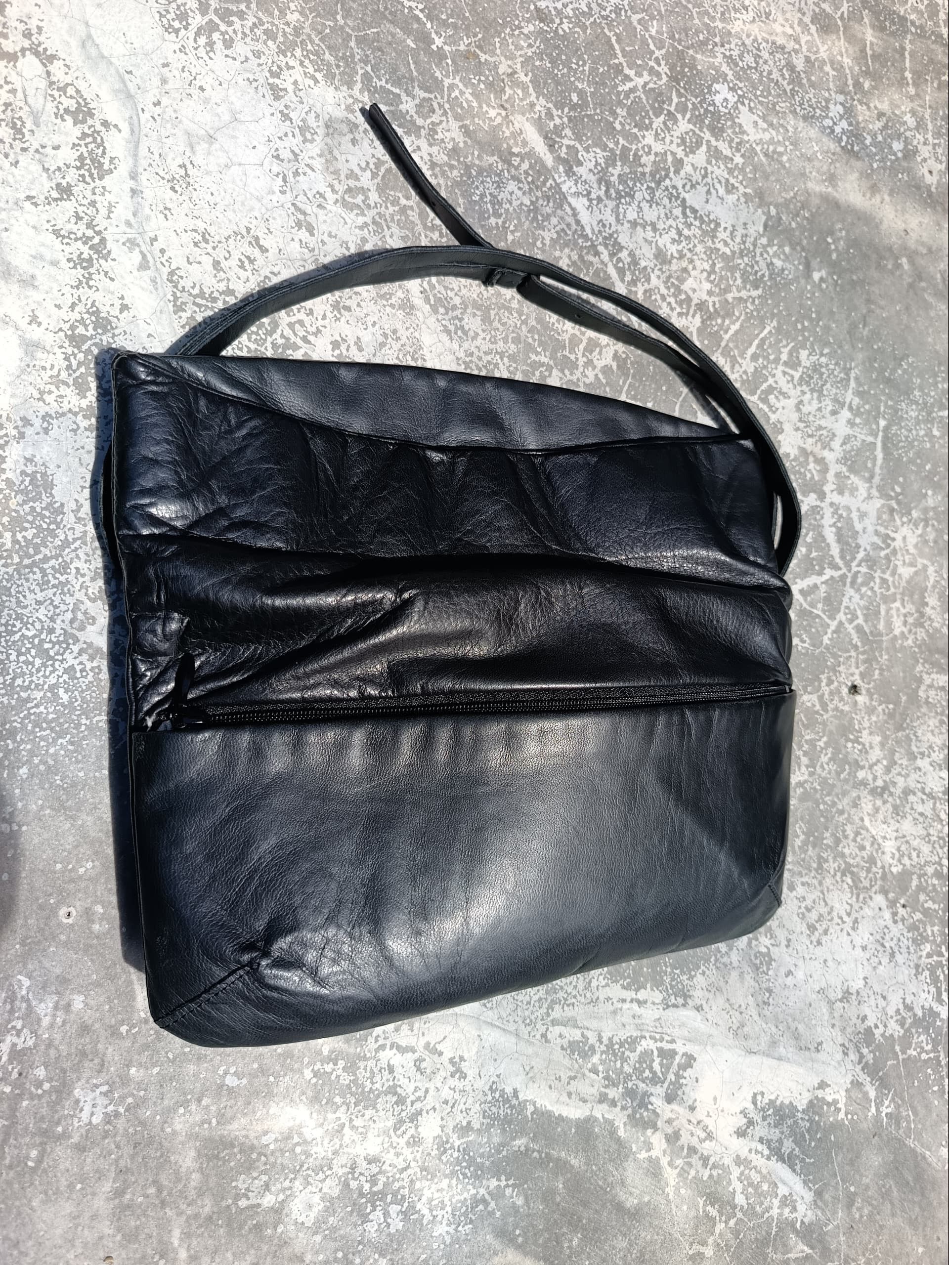 Issey Miyake × Japanese Brand × Tsumori Chisato Issey miyake tsumori chisato leather clutch bag Size ONE SIZE - 6 Thumbnail