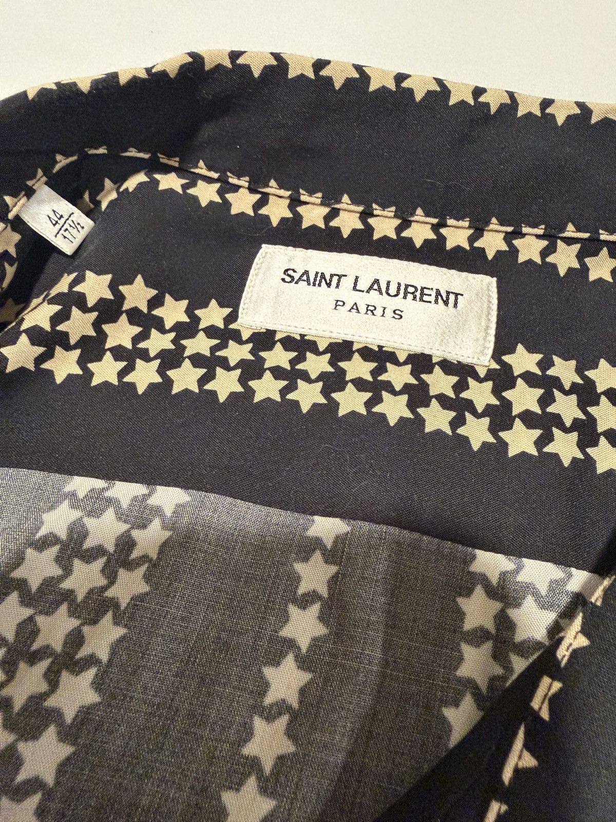 Saint Laurent Paris Saint Laurent men star print shirt. 44/17.5/XXL. $890 Size US XXL / EU 58 / 5 - 3 Thumbnail