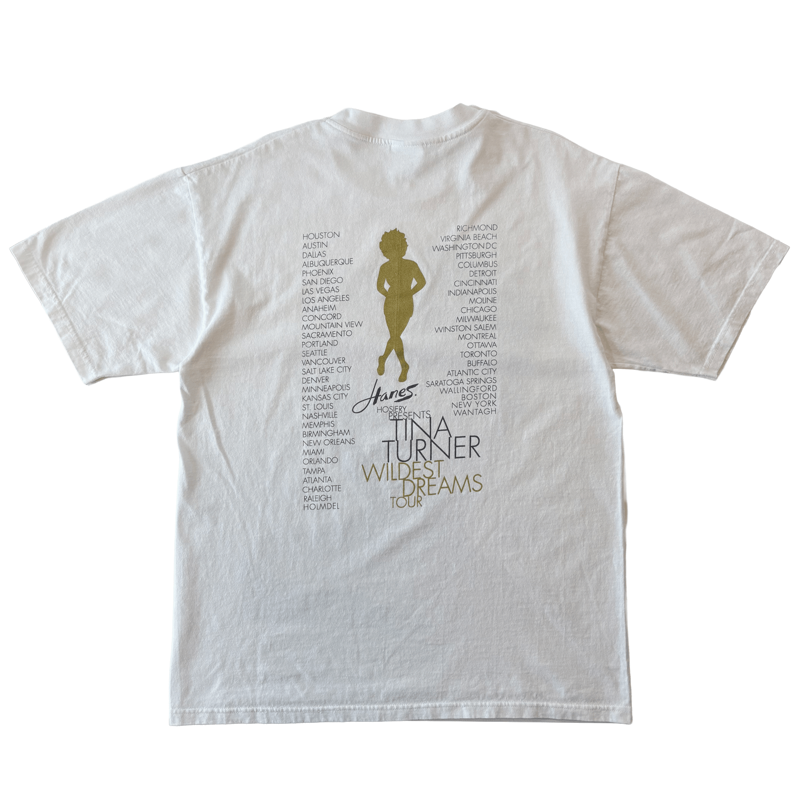 Band Tees Vintage 90s Tina Tuner Wildest Dreams 1996 Tour Shirt Size US L / EU 52-54 / 3 - 2 Thumbnail