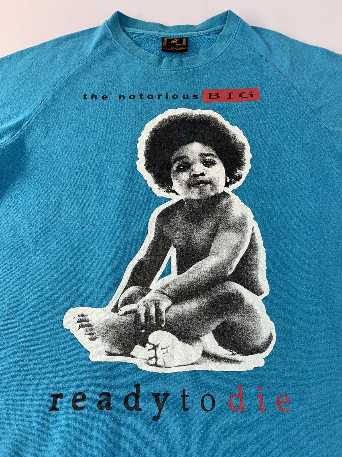 Rap Tees The Notorious Big Biggie Small Ready Die Black Baby Size US S / EU 44-46 / 1 - 4 Thumbnail