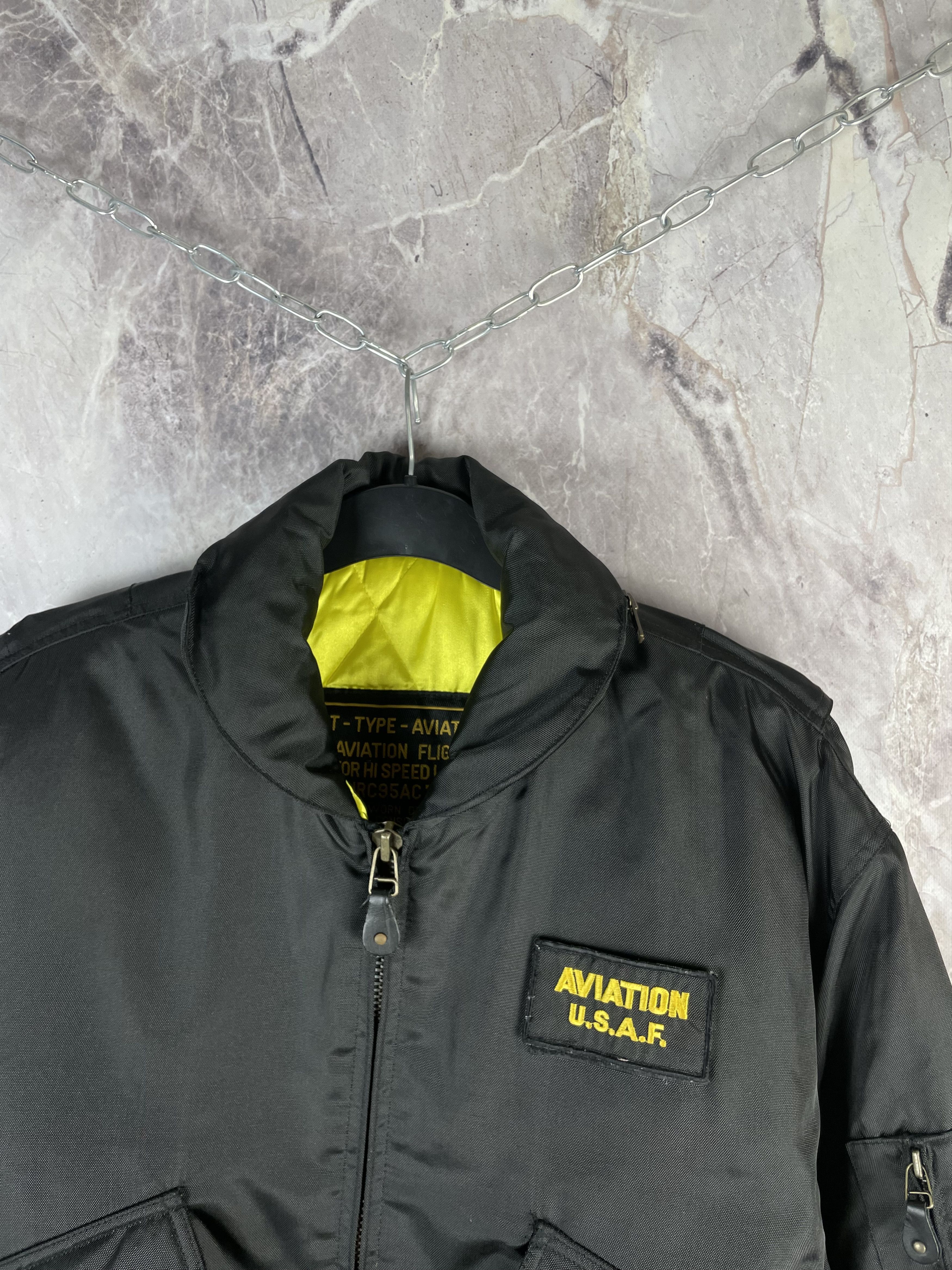 Vintage Aviation Flight Vintage Jacket MA-1 USA size M Size US M / EU 48-50 / 2 - 3 Thumbnail