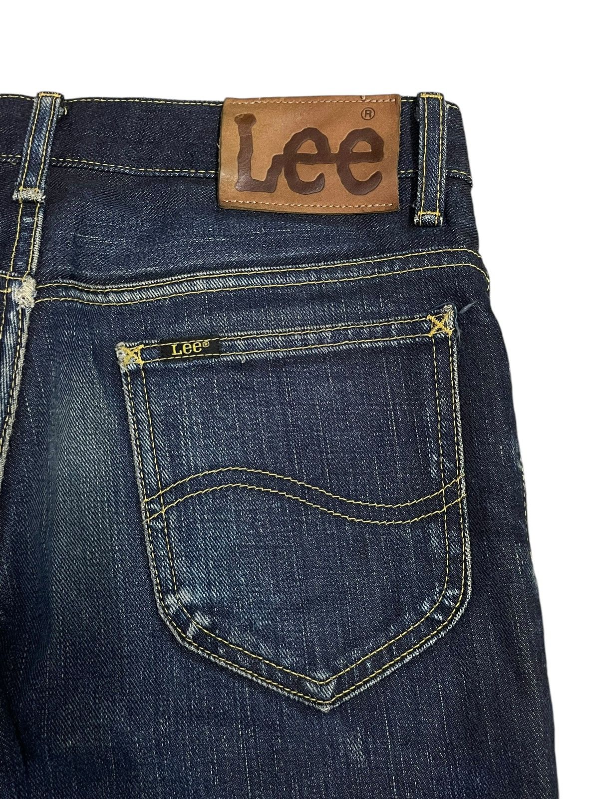 Lee Vintage Y2K Lee Riders Indigo Wash Frayed Flare Jeans Size US 29 - 12 Thumbnail