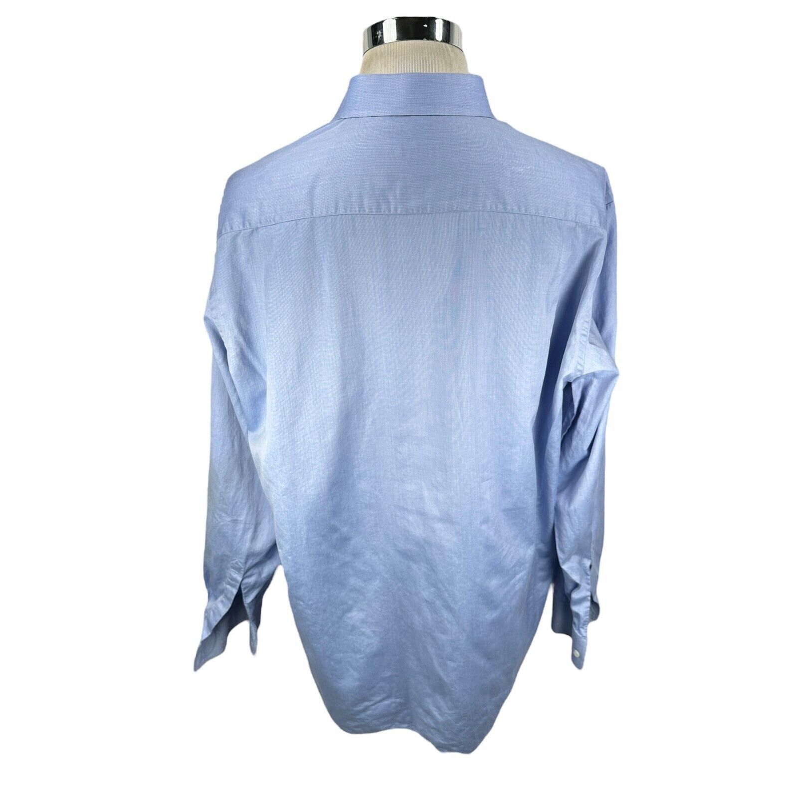 The Unbranded Brand Marol Bologna Dress Shirt Men’s 43 / 17 Blue Long Sleeve Size US XXL / EU 58 / 5 - 4 Thumbnail