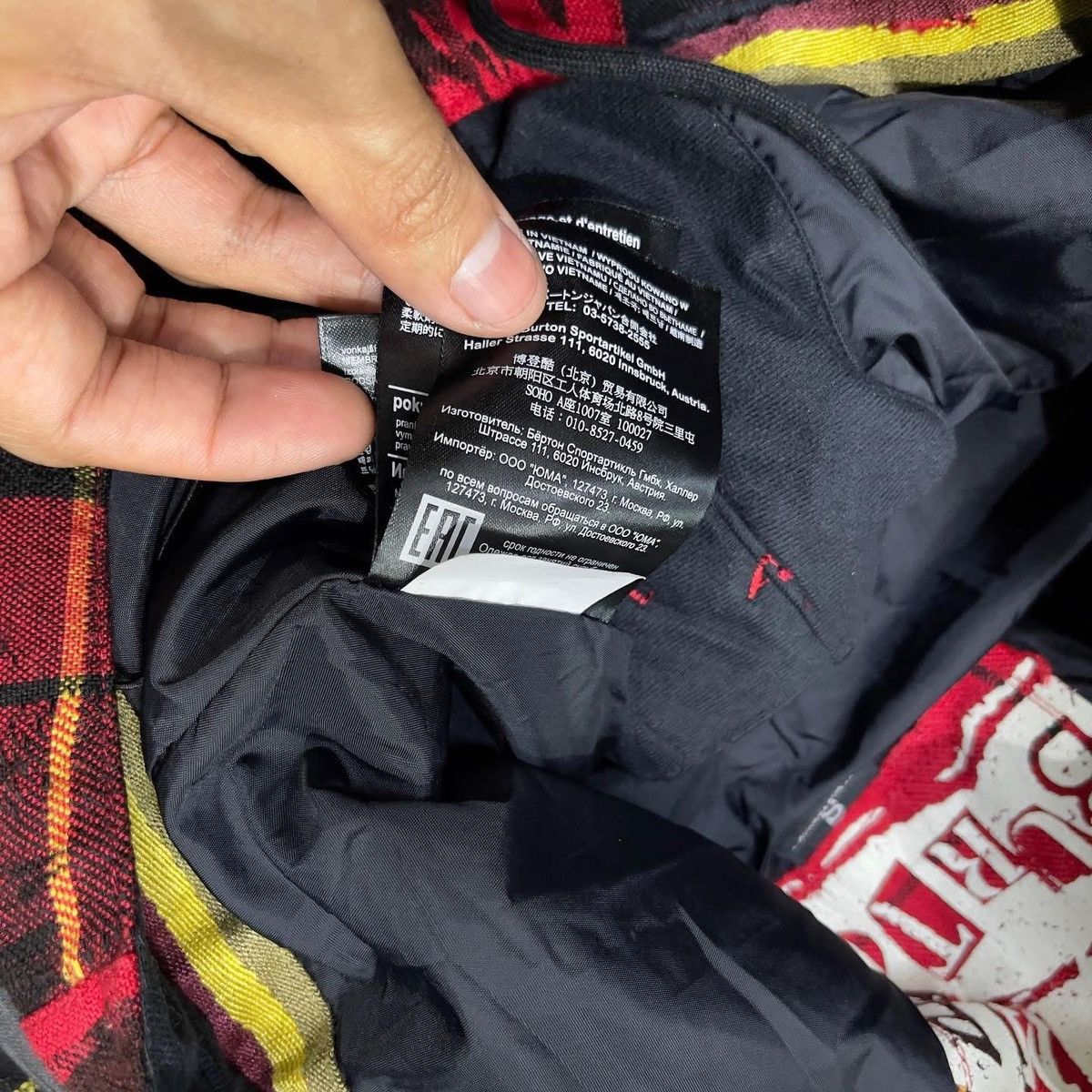 L.A.M.B. L.A.M.B. X Burton Johnny Slim Punk Pants Dryride Durashell Size 31" - 5 Thumbnail