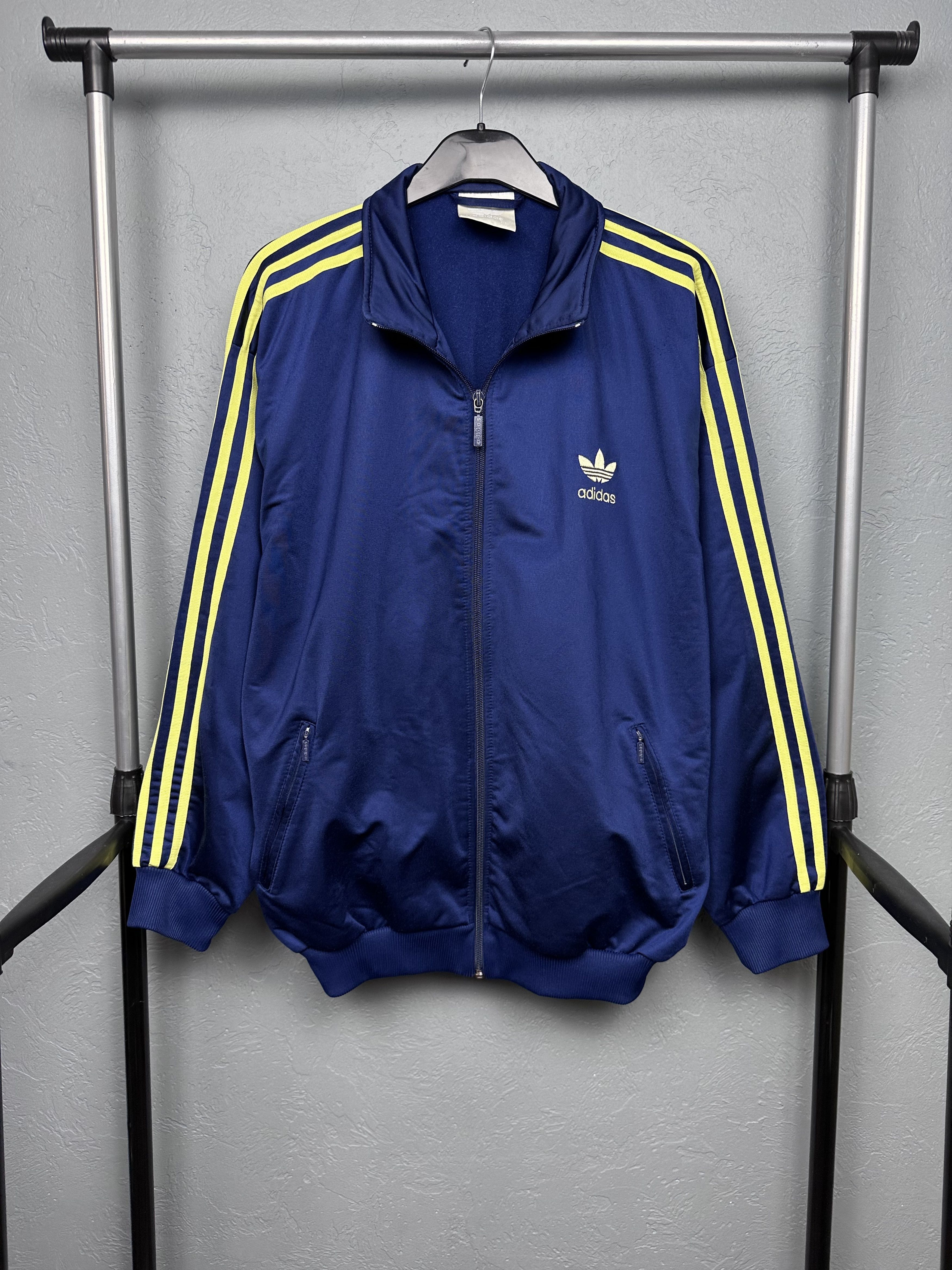 Adidas Adidas Vintage Mens Track Top Jacket Size US XL / EU 56 / 4 - 1 Thumbnail