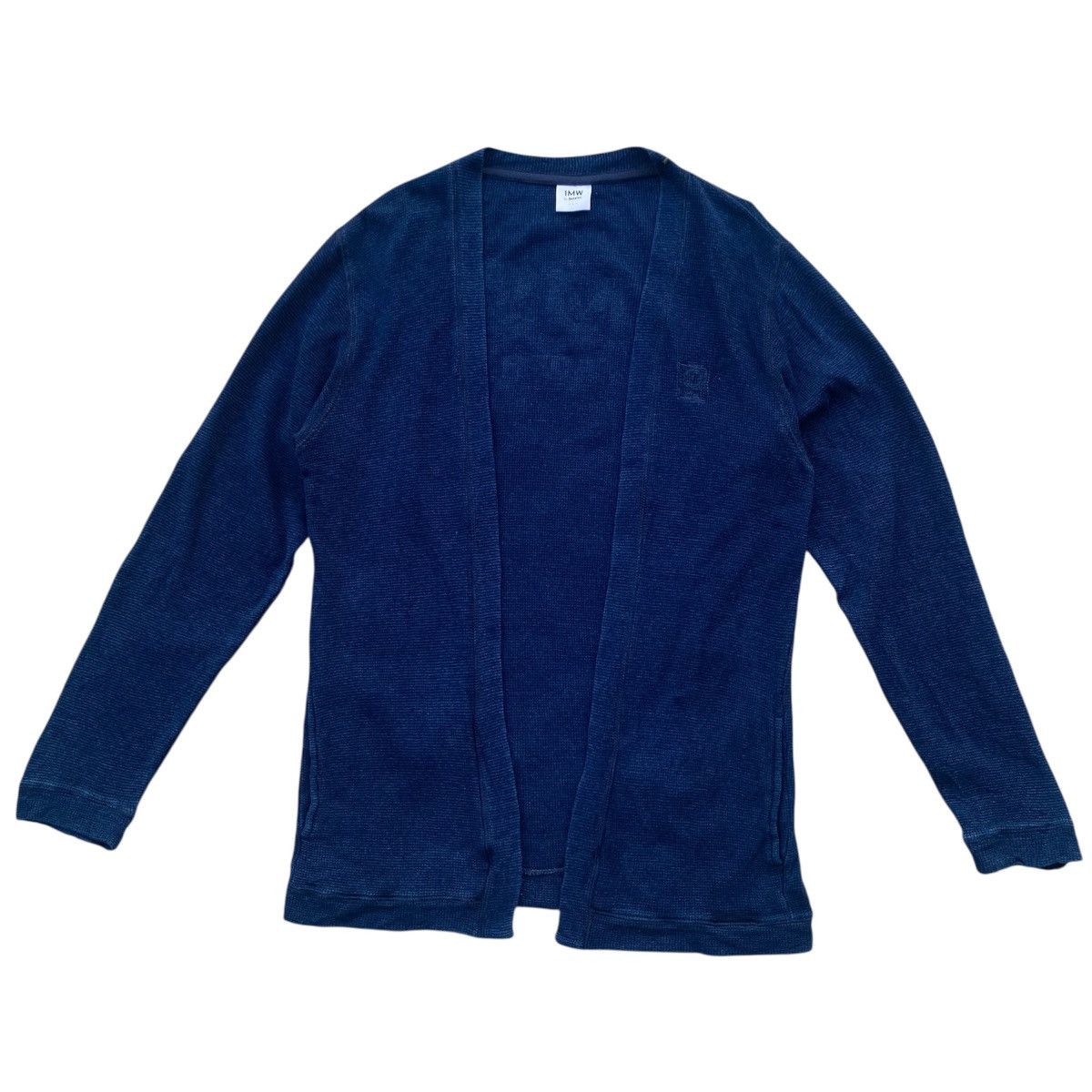 Sophnet. ‼️LAST DROP‼️1MW by SOPHNET. x GU indigo-dyed knit Cardigan Size US L / EU 52-54 / 3 - 3 Thumbnail