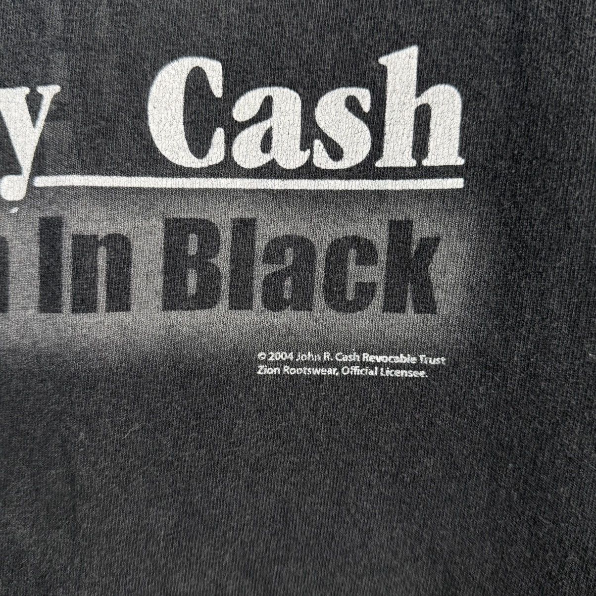 Vintage Vintage Johnny Cash 2004 t shirt zion Country Rock Band Tee Size US XL / EU 56 / 4 - 3 Thumbnail