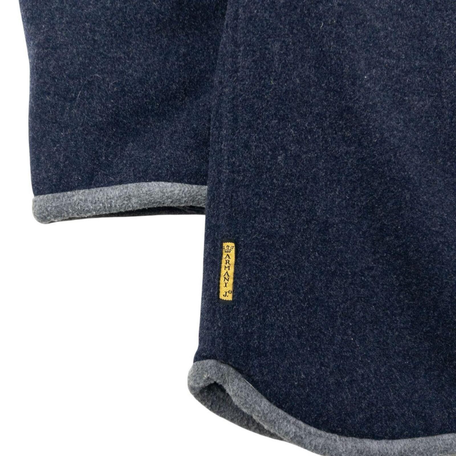 Other Vintage 90s Armani Jeans Fleece Lined Wool Jacket Size XL Size US XL / EU 56 / 4 - 5 Thumbnail