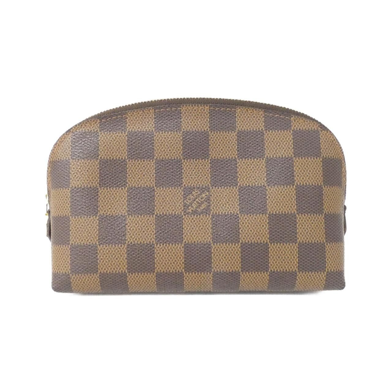 Louis Vuitton Louis Vuitton Louis Vuitton Pochette Cosmetic Damier Pouch Textile Vanity Bag N47516 DUTY FREE for USA Size ONE SIZE - 1 Thumbnail