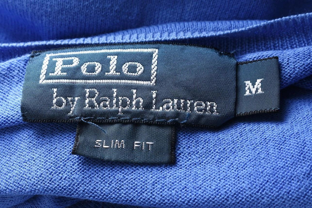 Polo Ralph Lauren Polo Ralph Lauren V-Neck Slim Fit Pima Cotton Sweater Size US M / EU 48-50 / 2 - 4 Thumbnail