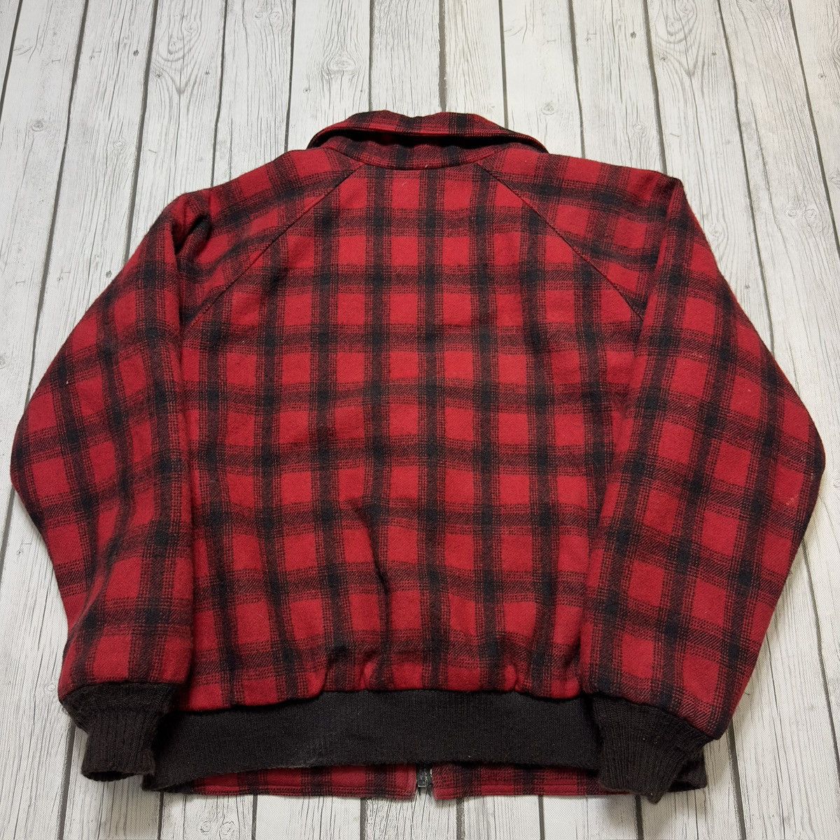 L.L. Bean Vintage LL Bean flannel bomber jacket Size US M / EU 48-50 / 2 - 2 Thumbnail