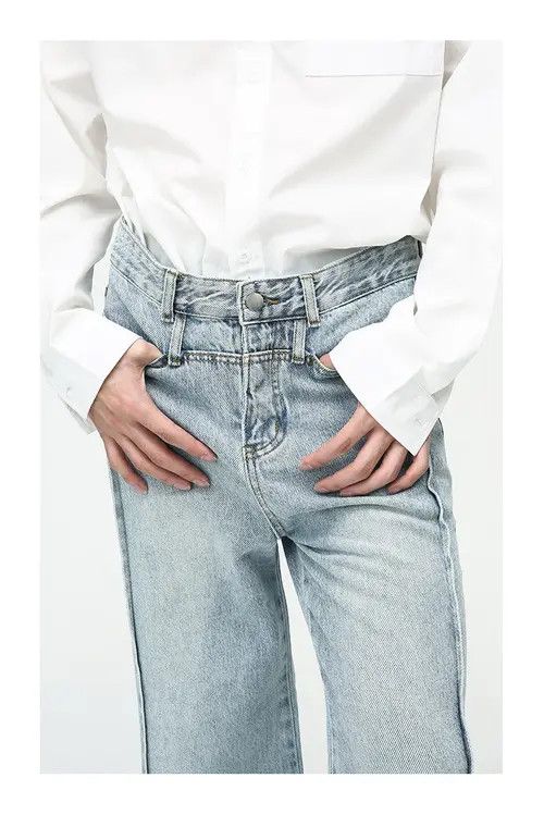 Other Vintage street style casual distressed washed jeans Size US 32 / EU 48 - 5 Thumbnail
